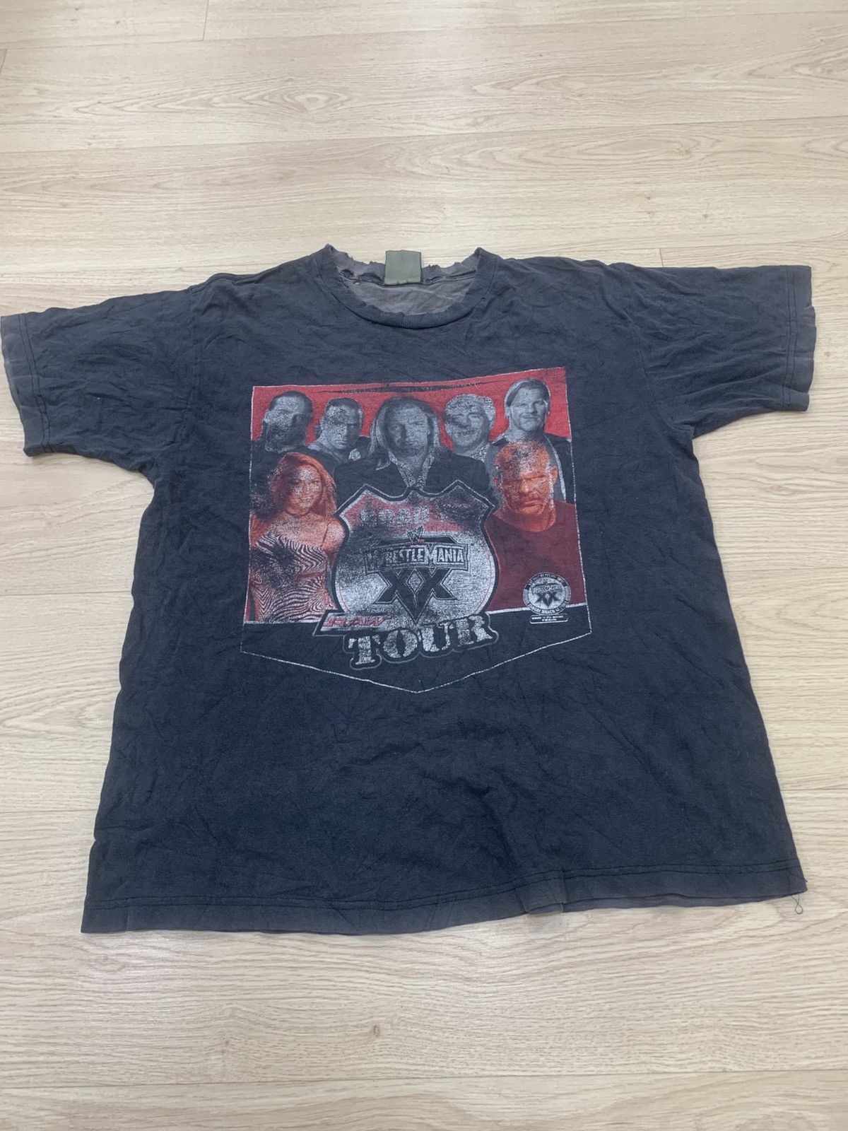 WWE Vintage WWE WrestleMania XX Tour T-Shirt (2004) stone cold Size US L / EU 52-54 / 3 - 3 Thumbnail