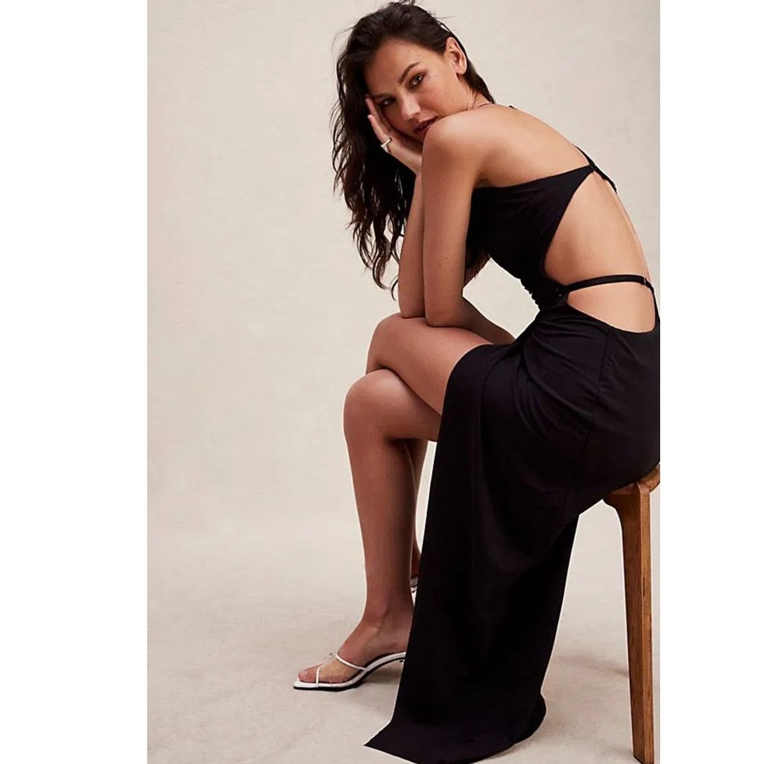 Free People NWT FREE PEOPLE Bec + Bridge Zadie Wrap Maxi Dress $330 Size L / US 10 / IT 46 - 4 Thumbnail