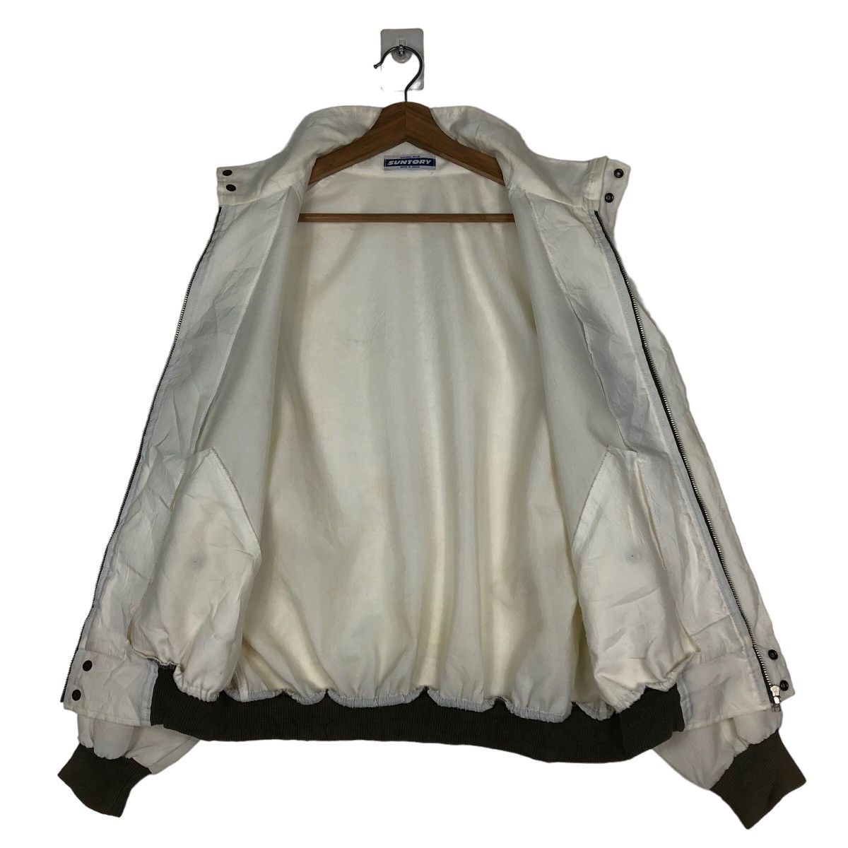 Japanese Brand 🔥Vintage Bomber Jacket Suntory Japan Issey Miyake Size US M / EU 48-50 / 2 - 12 Thumbnail