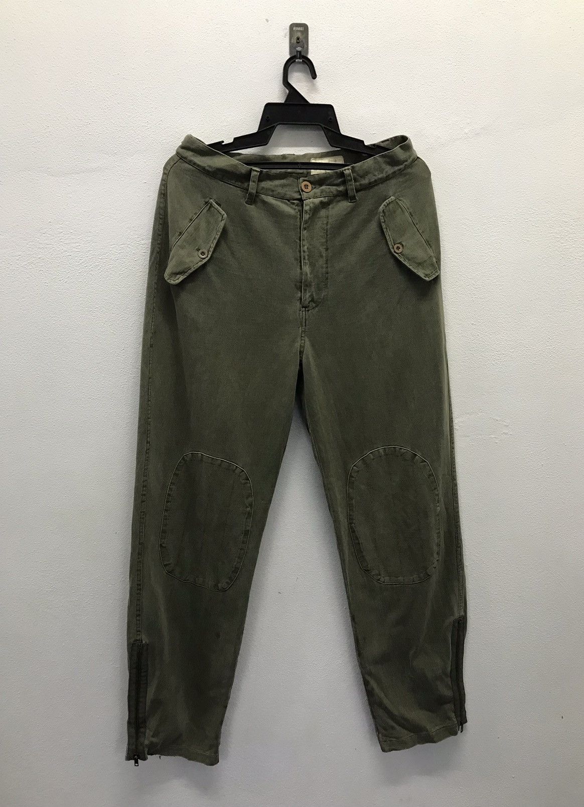 Japanese Brand Vintage Arme De Purete Vetements Military Cargo Pants Size US 31 - 1 Thumbnail