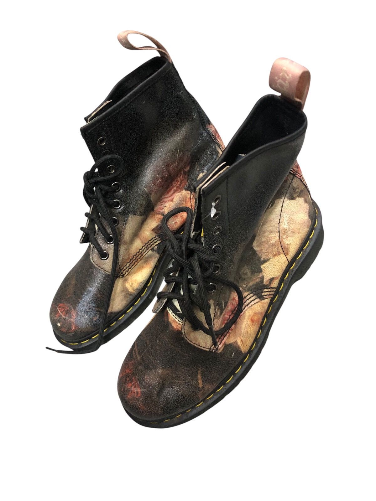 Designer Vintage Dr.Martens Doc's Doc Martens 1460 Boots Leather Shoe Size US 8 / EU 41 - 1 Thumbnail