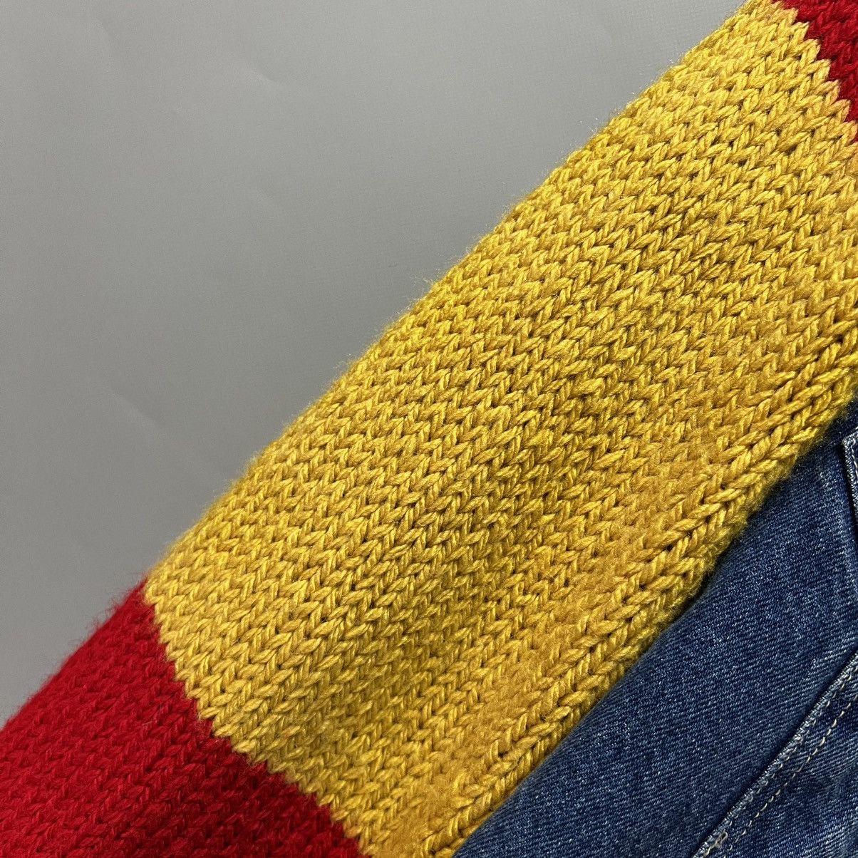 Marlboro × Vintage Vintage Marlboro Denim Jacket with sweater sleeve y2k Size US XL / EU 56 / 4 - 9 Thumbnail