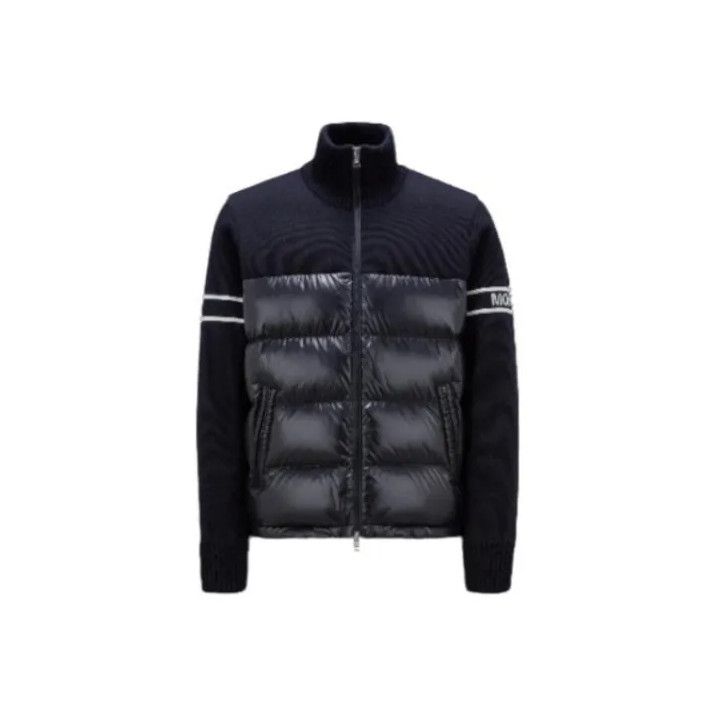 Moncler Moncler Padded Wool Blend Zip Cardigan Size US XXL / EU 58 / 5 - 1 Thumbnail