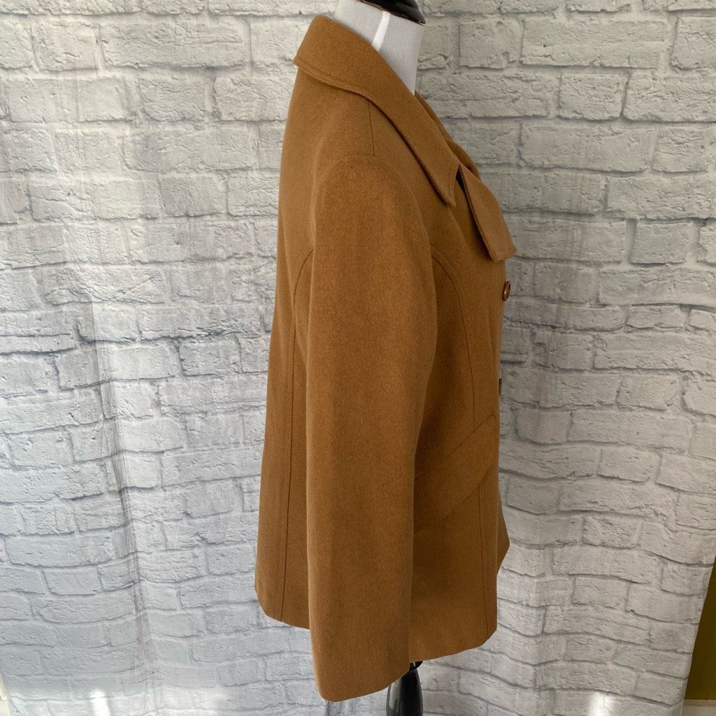 Other Jason Kole women 6 wool blend fully lined button up pea coat Size M / US 6-8 / IT 42-44 - 5 Thumbnail
