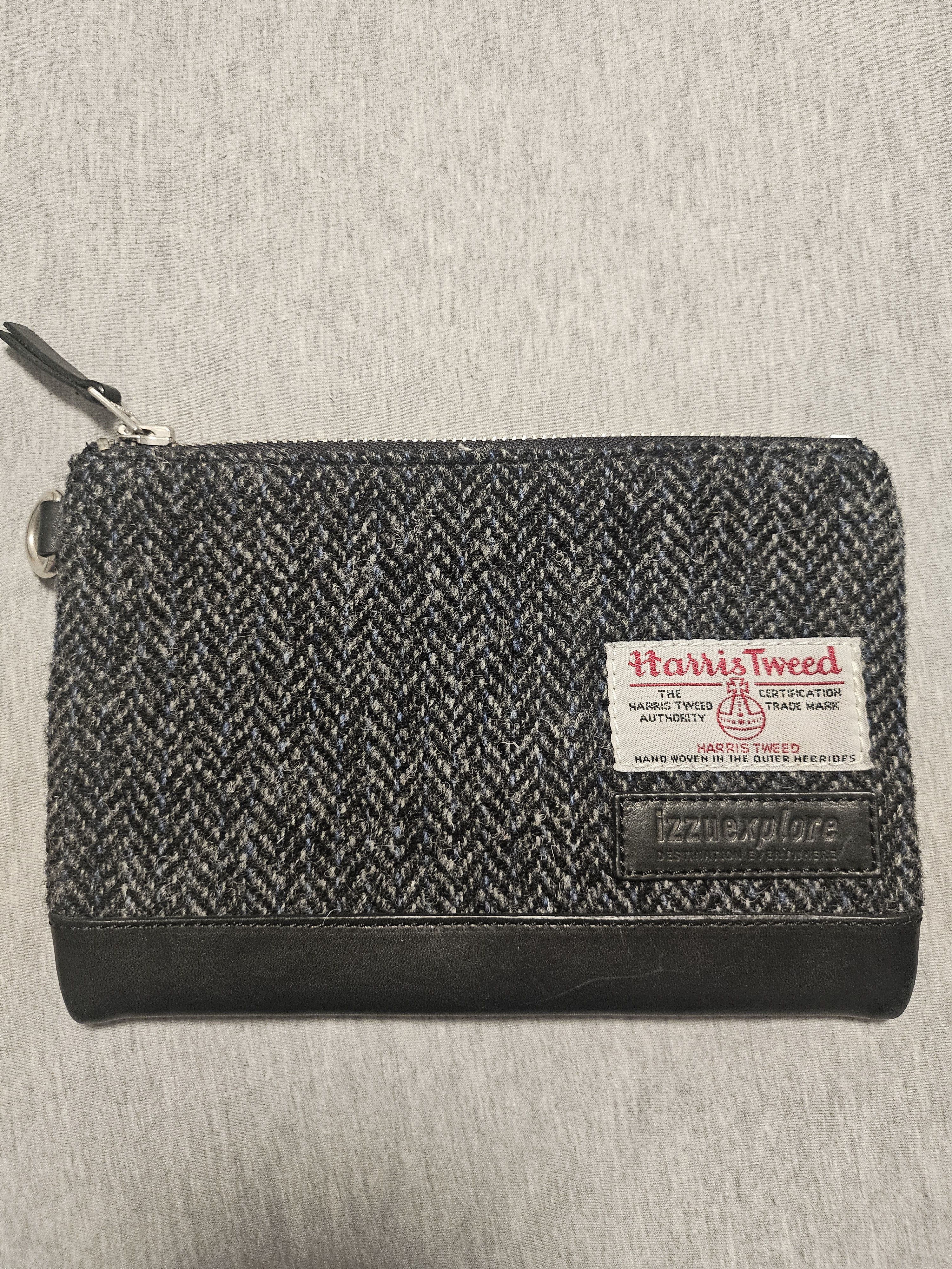 izzue IZZUE Harris Tweed pouch Size ONE SIZE - 1 Thumbnail