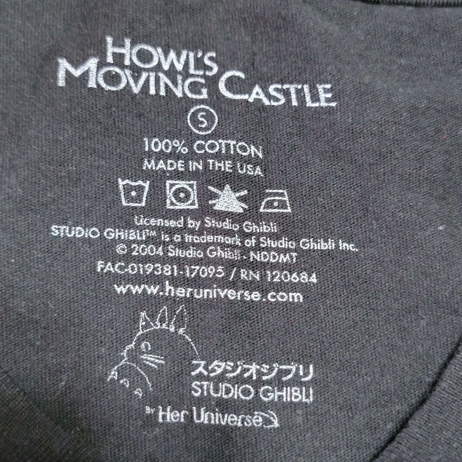 Other Howl's Moving Castle Tee Calcifer "May All Your Bacon" - Sm Size S / US 4 / IT 40 - 4 Thumbnail