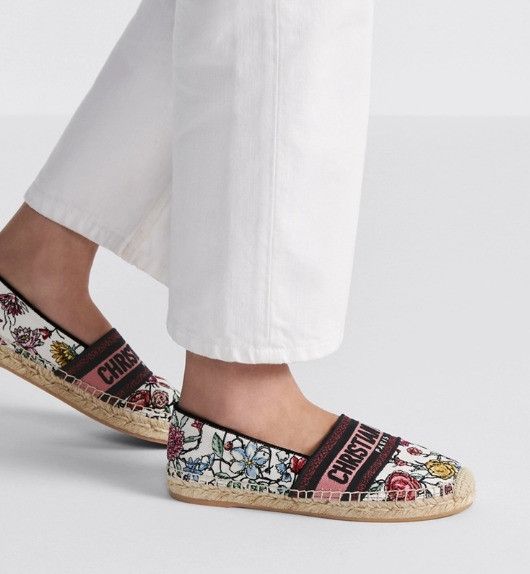 Dior o1w1db10724 Granville Espadrille in Multicolor Size US 12 / IT 42 - 5 Thumbnail