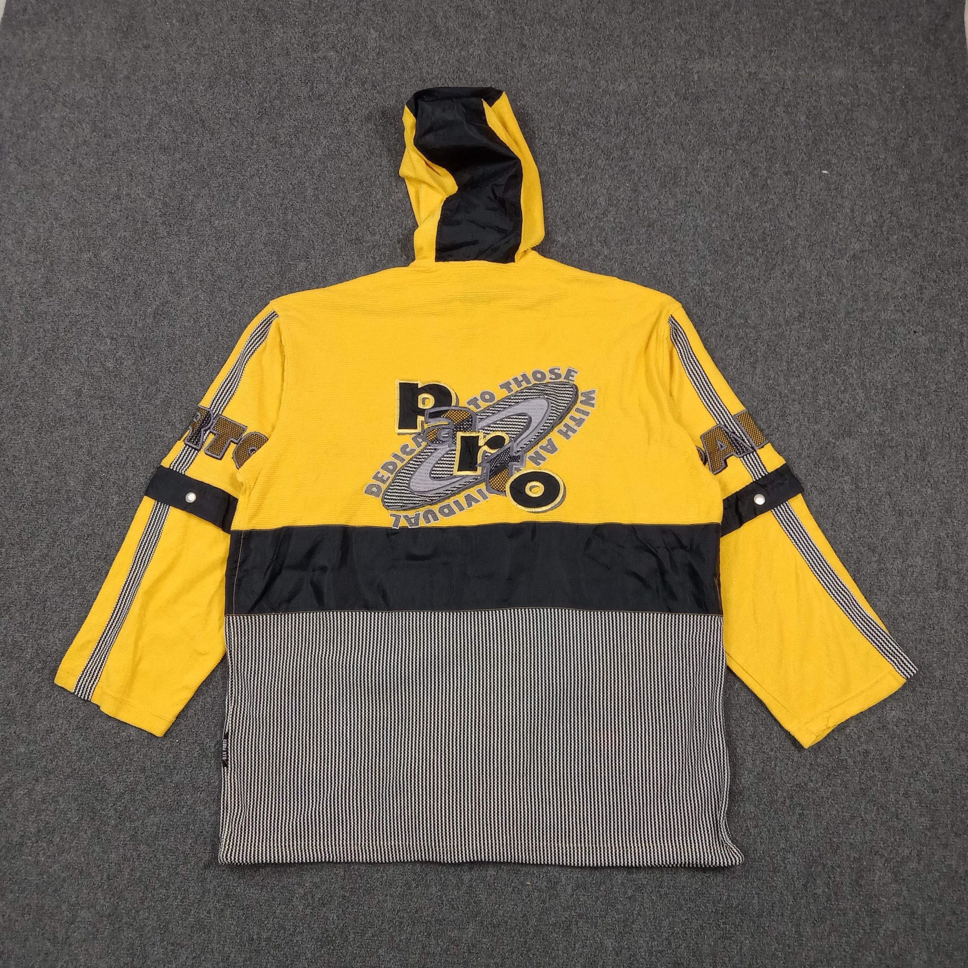 Vintage Parto Sport American Jacket 90's Hooded C279N10 Size US XXL / EU 58 / 5 - 1 Thumbnail