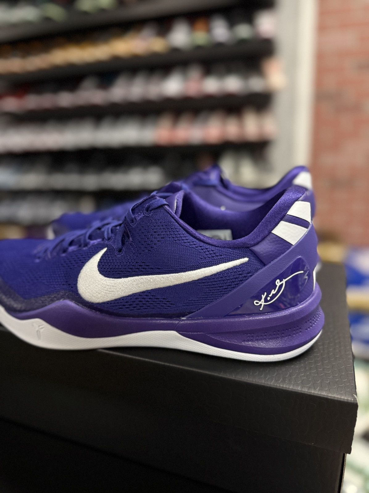 Nike Kobe VIII 8 Protro TB Promo Purple Size 12.5 HM6469-500 PE Size US 13 / EU 46 - 7 Thumbnail