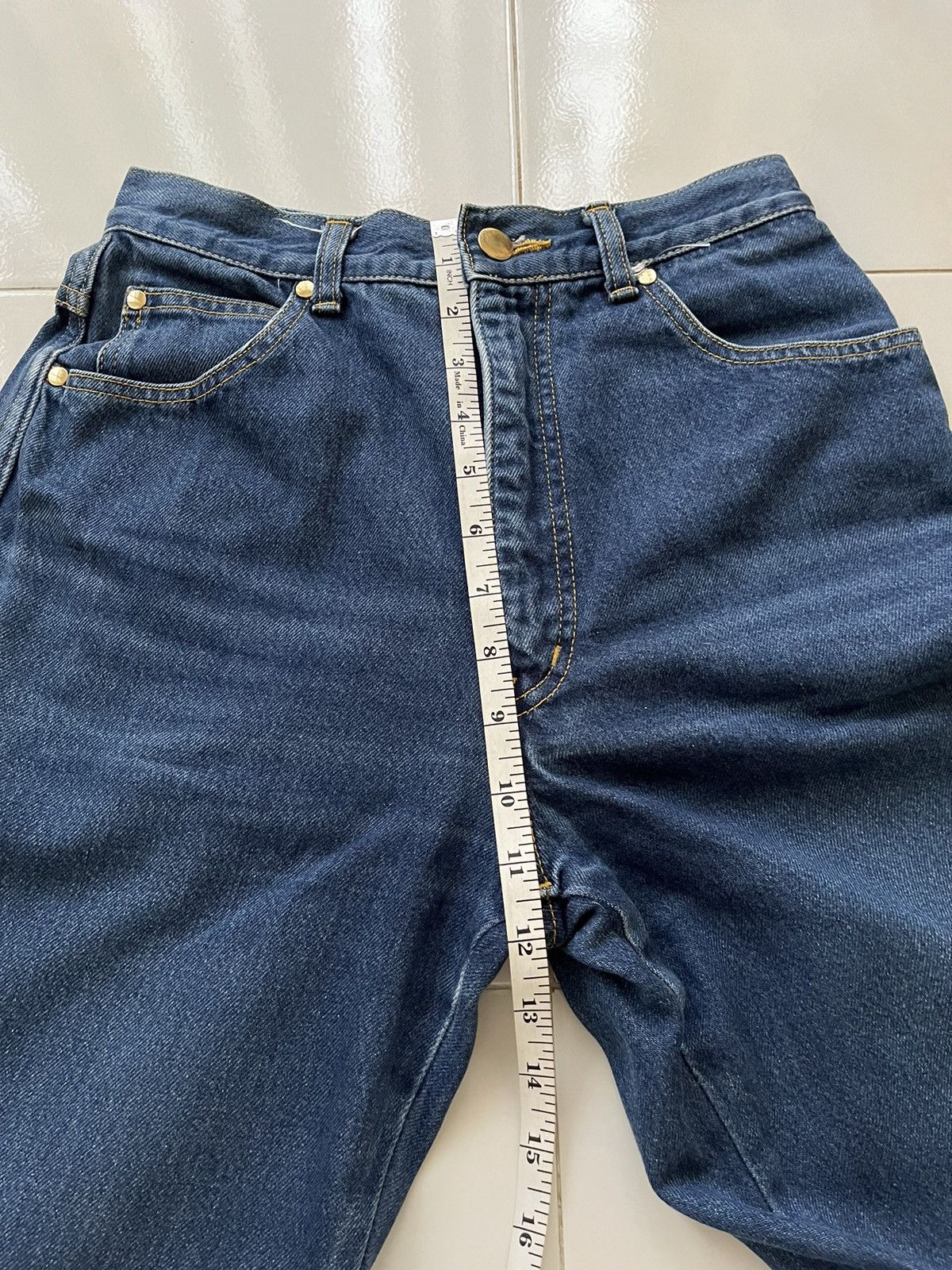 Yves Saint Laurent Yves Saint Lauren Embroidered Logo Size 24" / US 00 / IT 34 - 13 Thumbnail