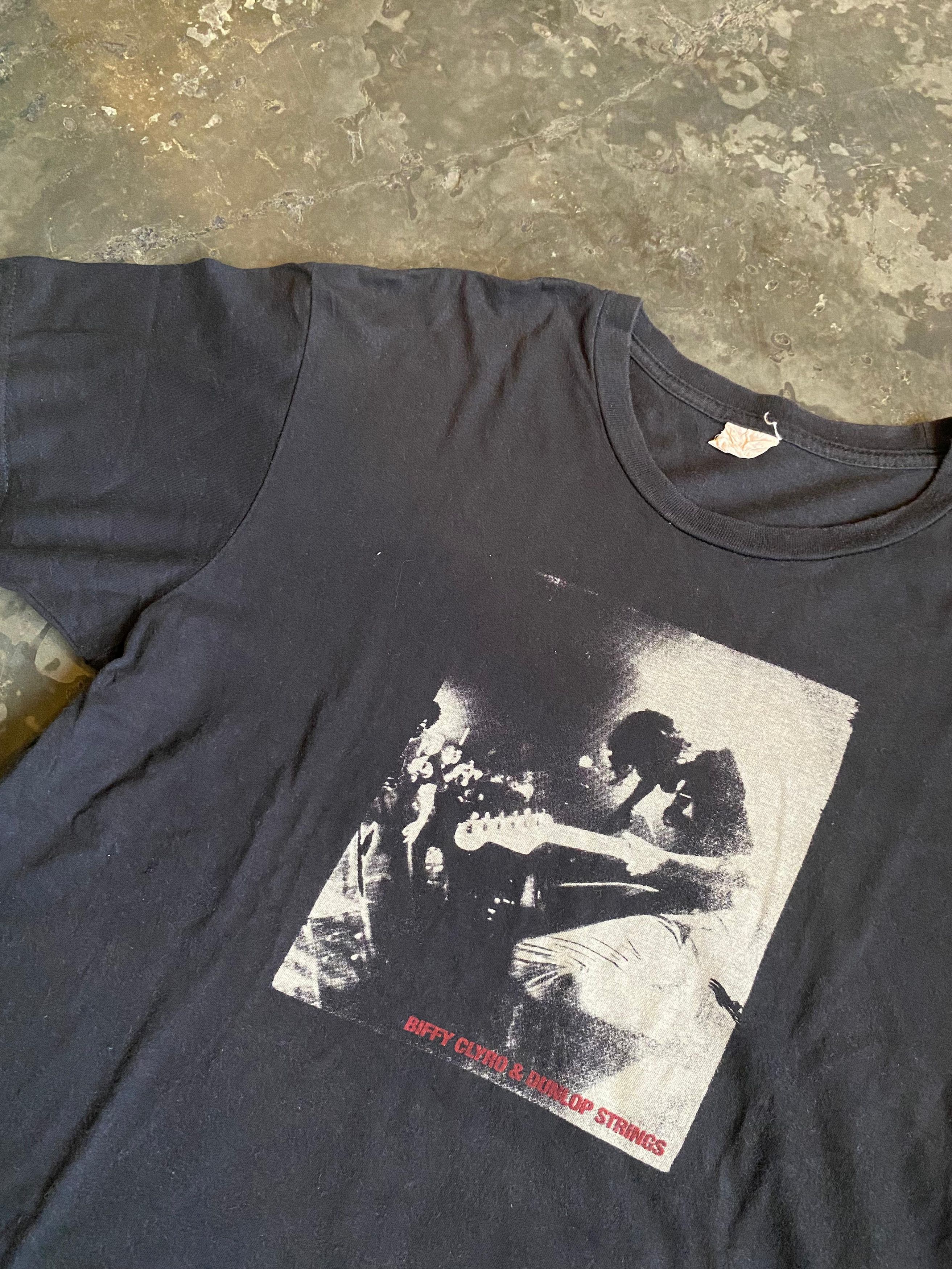 Band Tees Rare 00s Biffy Clyro & Dunlop Strings promo T-shirt Size US M / EU 48-50 / 2 - 1 Thumbnail