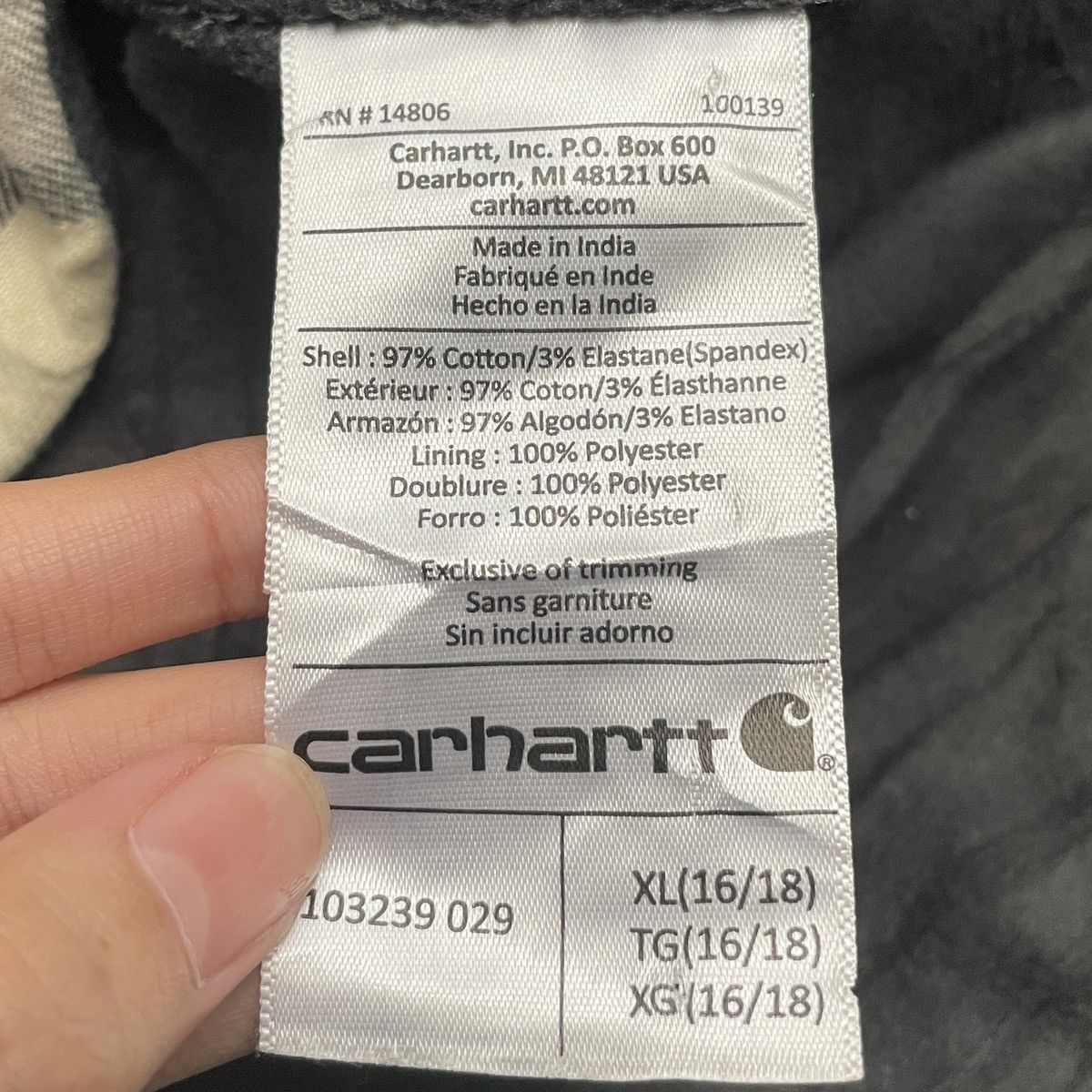 Carhartt Vintage Brand Carhartt Checkered Baggy Shirt 2000s Size US XL / EU 56 / 4 - 11 Thumbnail