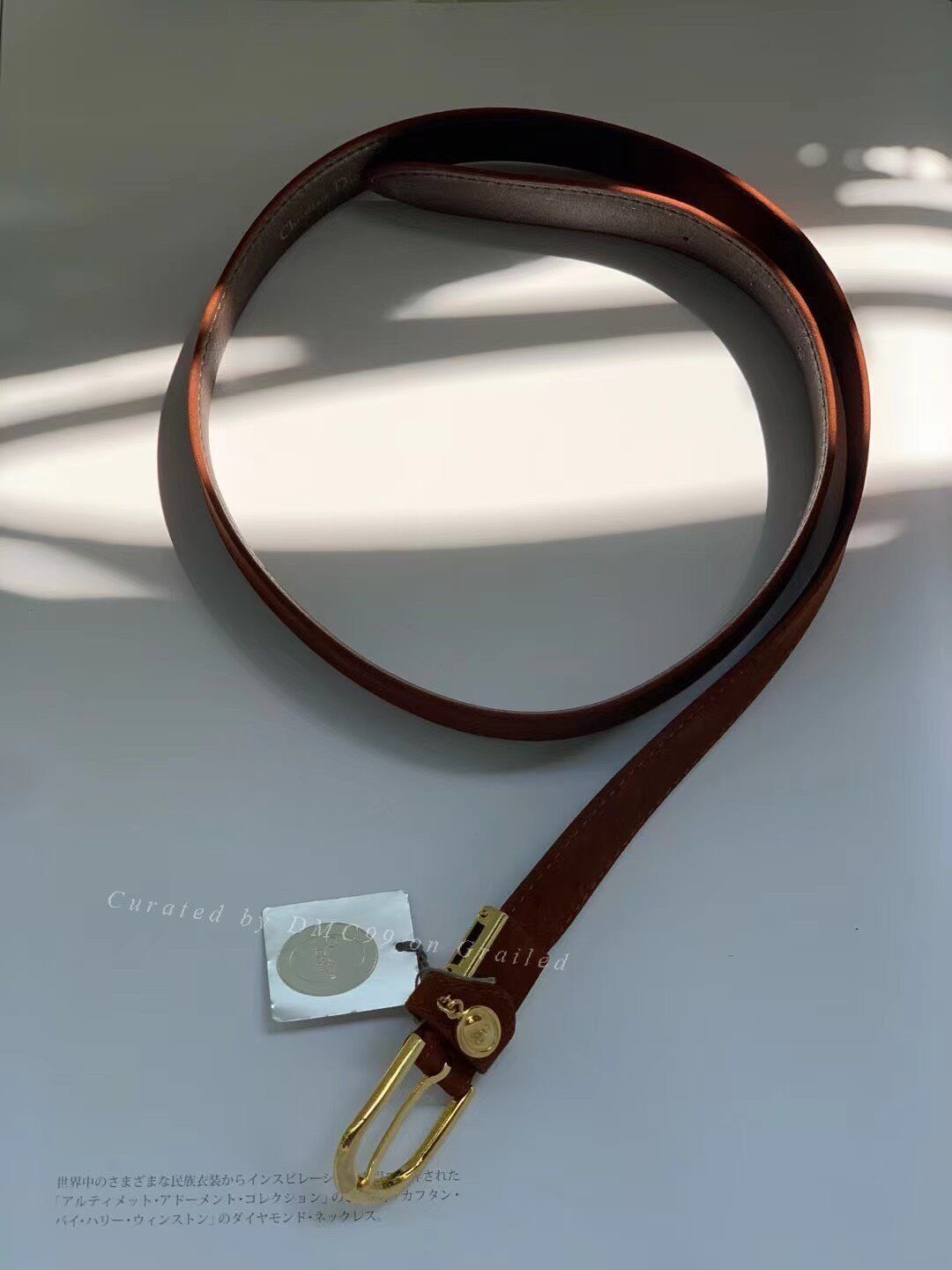 Dior Dior Vintage Suede Belt Size ONE SIZE - 1 Thumbnail