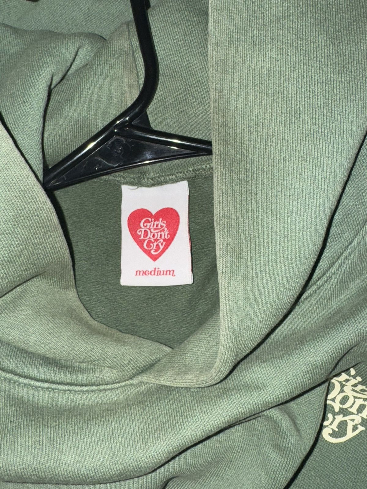 Girls Don't Cry × Nigo GIRLS DON’T CRY FOREST GREEN LOGO HOODIE Size US M / EU 48-50 / 2 - 3 Thumbnail