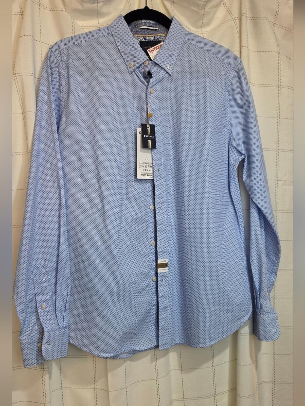 Other Cactus Man Dress Shirt Size 38R - 1 Thumbnail