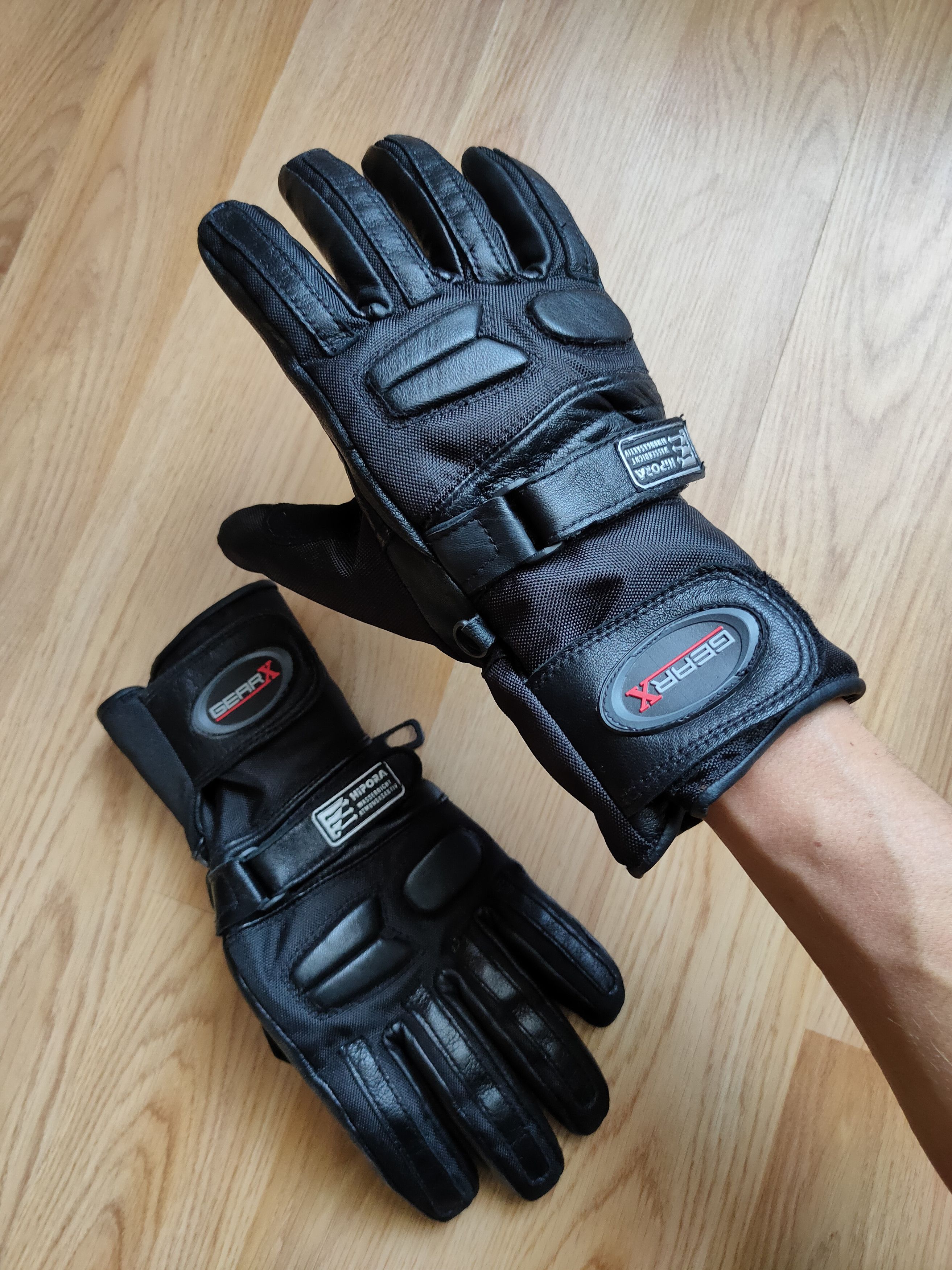Indian Motorcycle Motorcycle gloves Gear X Hipora leather motorcycle gloves L Size ONE SIZE - 6 Thumbnail
