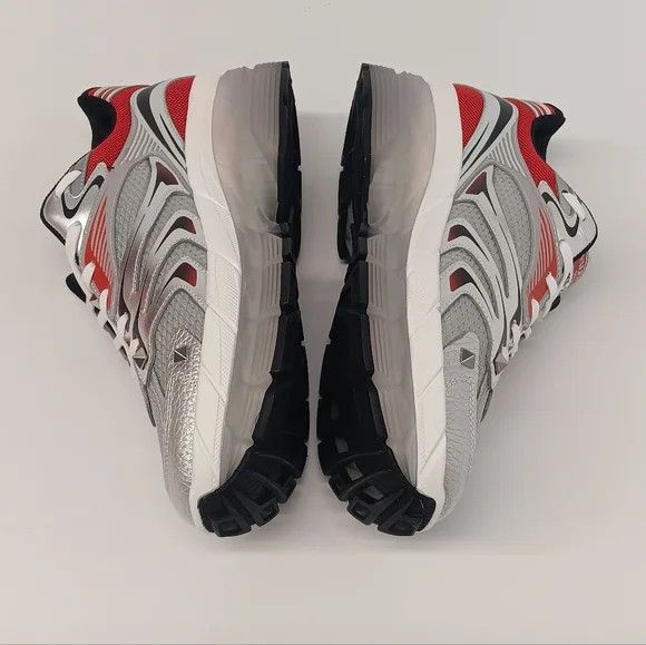 Valentino Valentino Ms2960 Studded Mesh Runner Sneakers - EU43 US10 Size US 10 / EU 43 - 5 Thumbnail