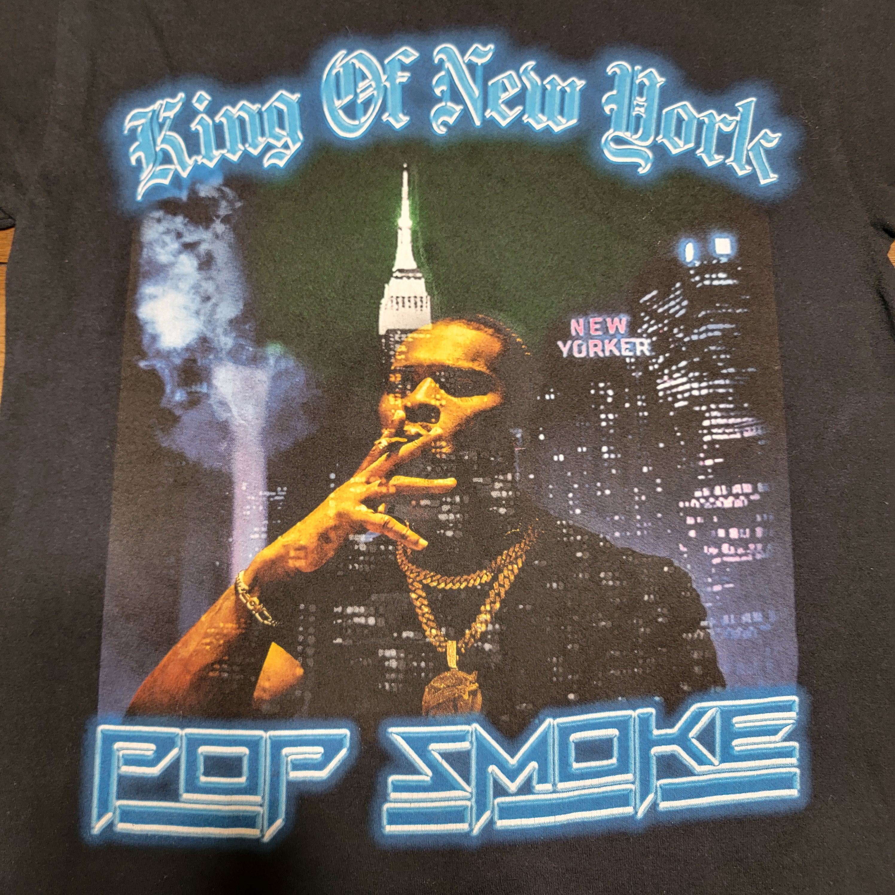 Other Pop Smoke SS Unisex Tee "King Of New York" - Size Medium Size US M / EU 48-50 / 2 - 2 Thumbnail