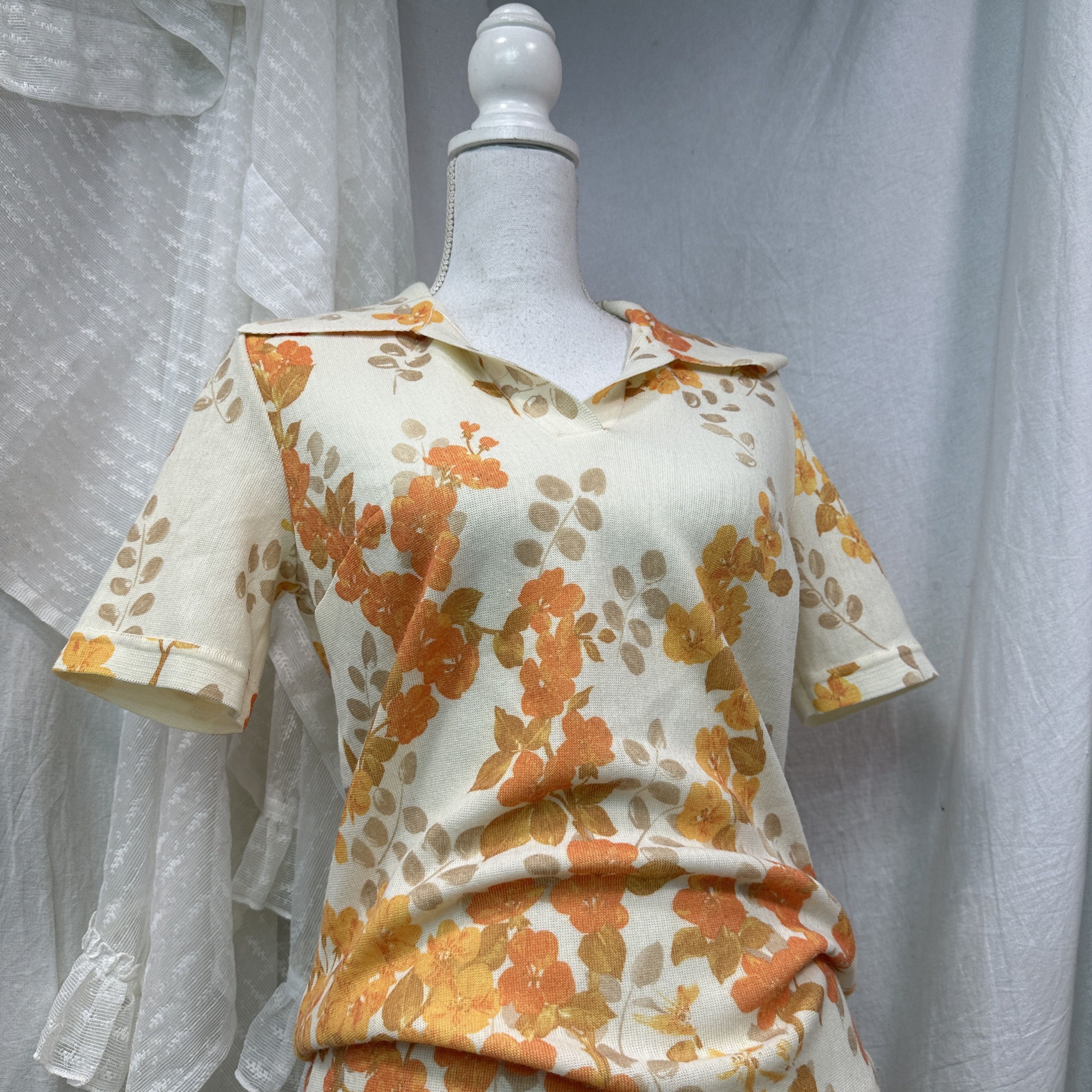 Vintage Vintage Streetwear Floral Printed Old School T-shirt 90s Size M / US 6-8 / IT 42-44 - 5 Thumbnail