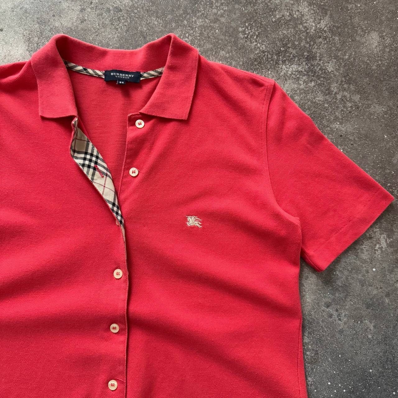 Burberry × Vintage Burberry Vintage Polo T-Shirt Size L / US 10 / IT 46 - 5 Thumbnail