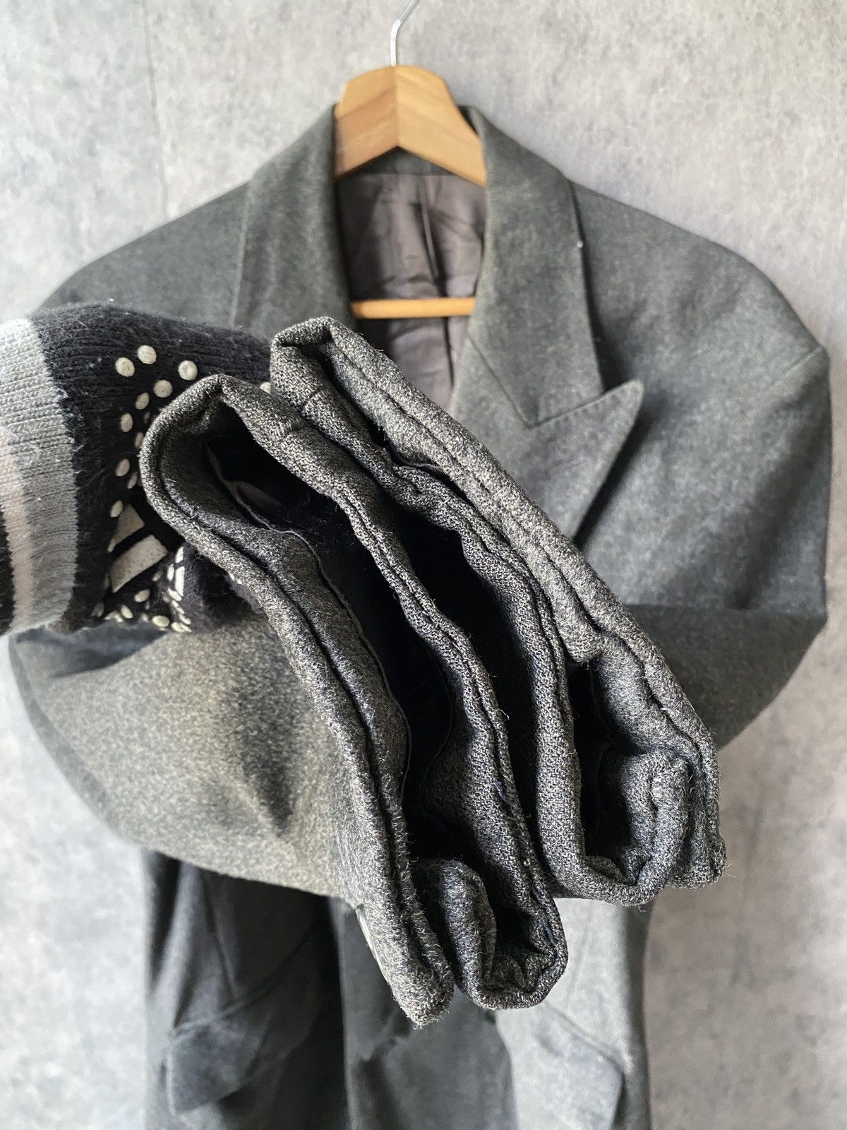 Burberry Prorsum Vintage Burberrys Double Breasted Wool Long Coat Size US L / EU 52-54 / 3 - 7 Thumbnail