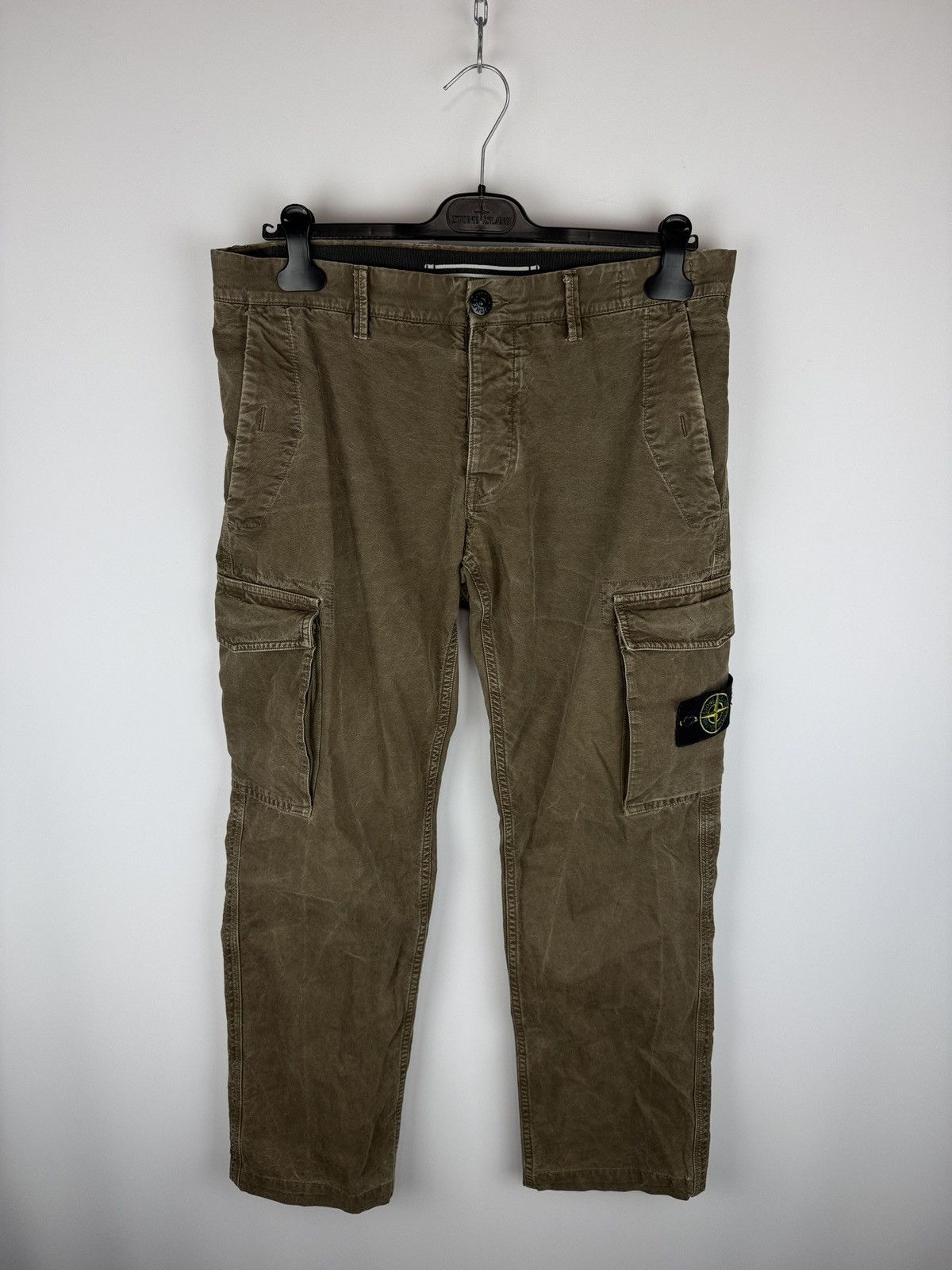 Stone Island Brown Stone Island cargo trousers Size US 32 / EU 48 - 1 Thumbnail