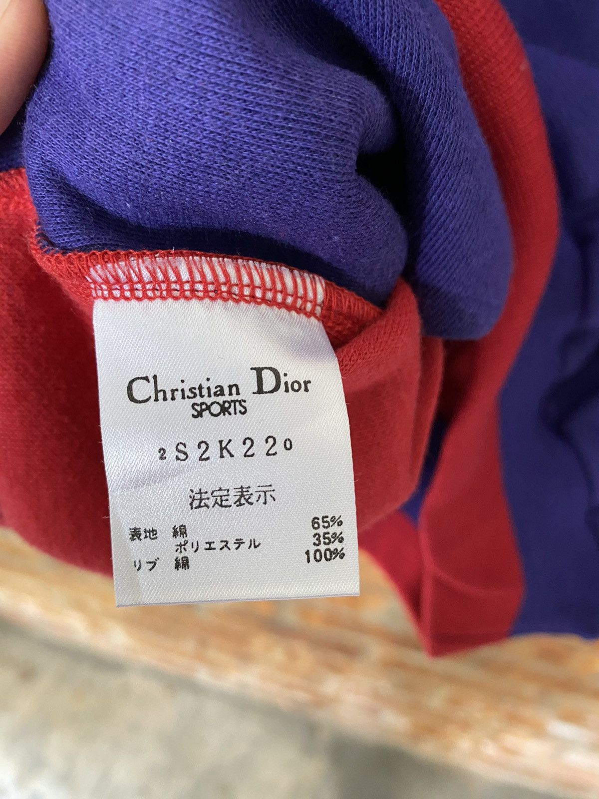 Dior 1990s Cristian Dior Sport Big Logo Embroidered sleeve Size US M / EU 48-50 / 2 - 13 Thumbnail
