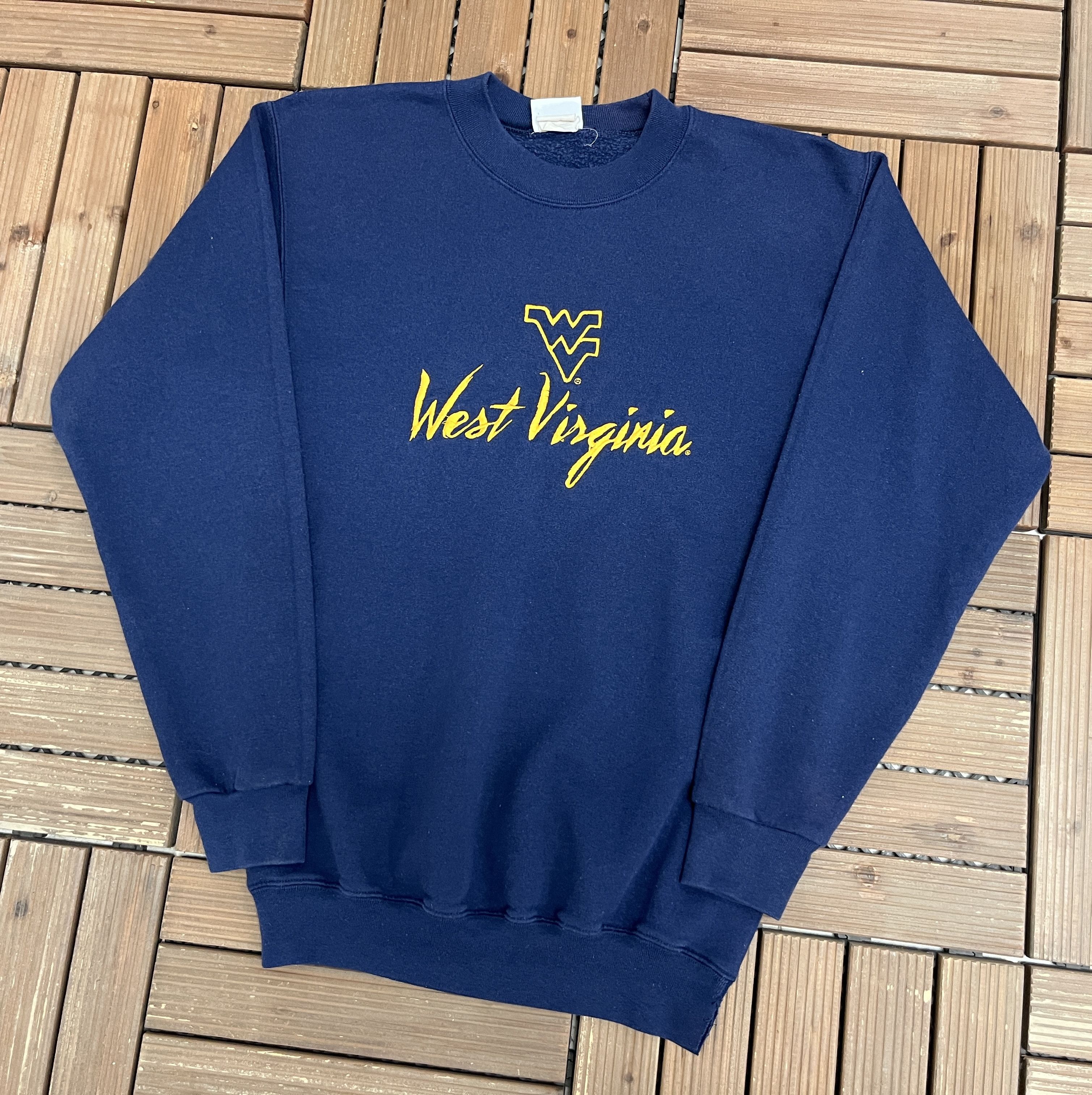 Vintage West Virginia Mountaineers Vintage Crewneck Sweater Size US S / EU 44-46 / 1 - 3 Thumbnail