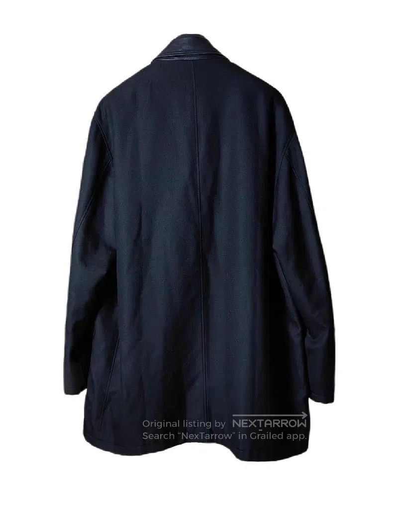 Brioni Brioni Leather-collared oversized coat Size US L / EU 52-54 / 3 - 3 Thumbnail