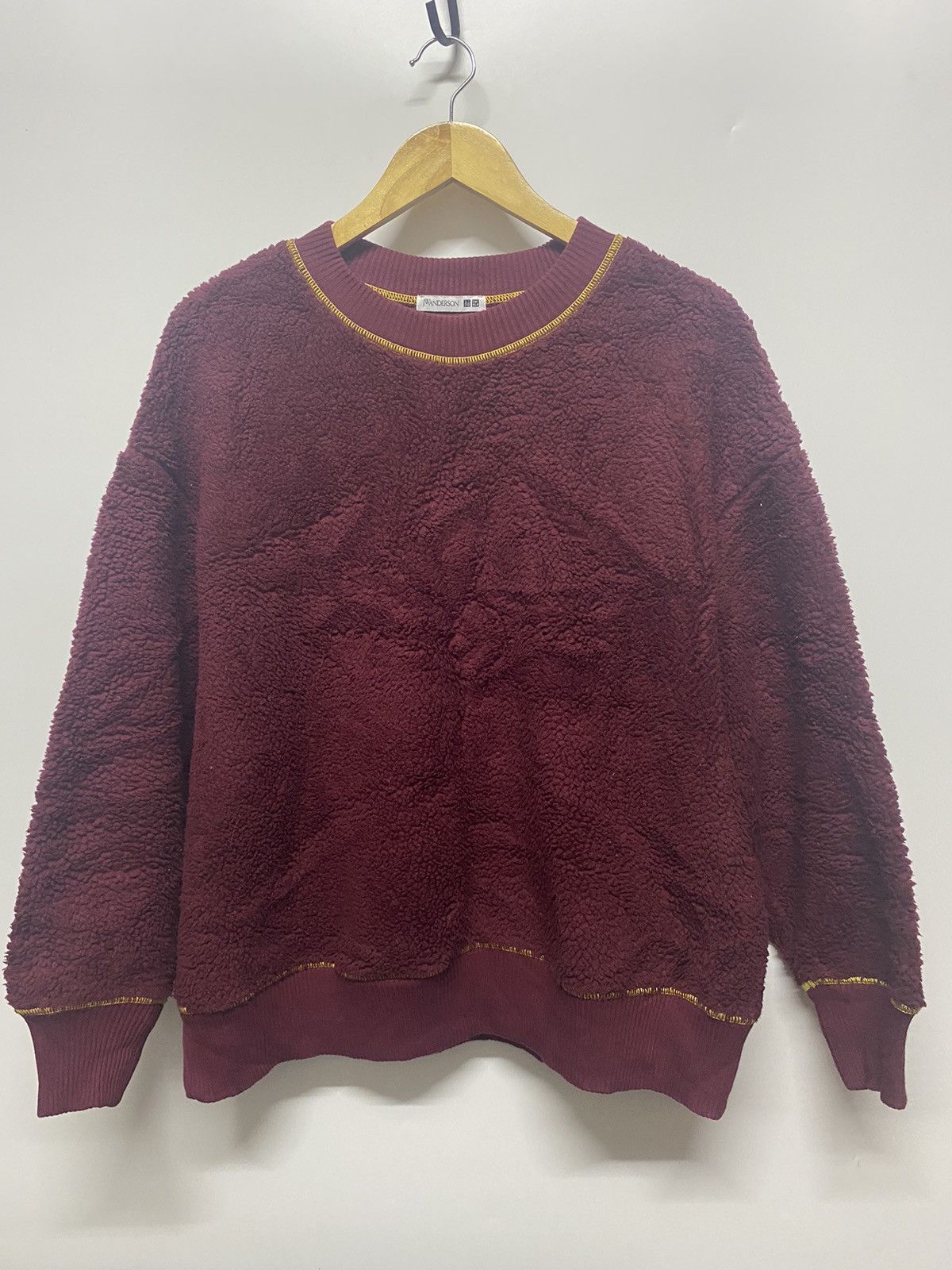 JW Anderson × Japanese Brand × Uniqlo Uniqlo x JW Anderson Sherpa Fleece Sweatshirt Size US XL / EU 56 / 4 - 1 Thumbnail