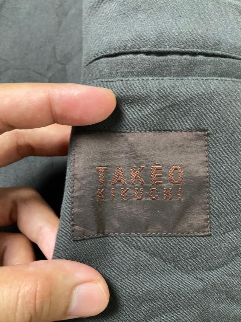Takeo Kikuchi Takeo Kikuchi Single Breasted Blazer (202) Size US XXS / EU 40 - 3 Thumbnail