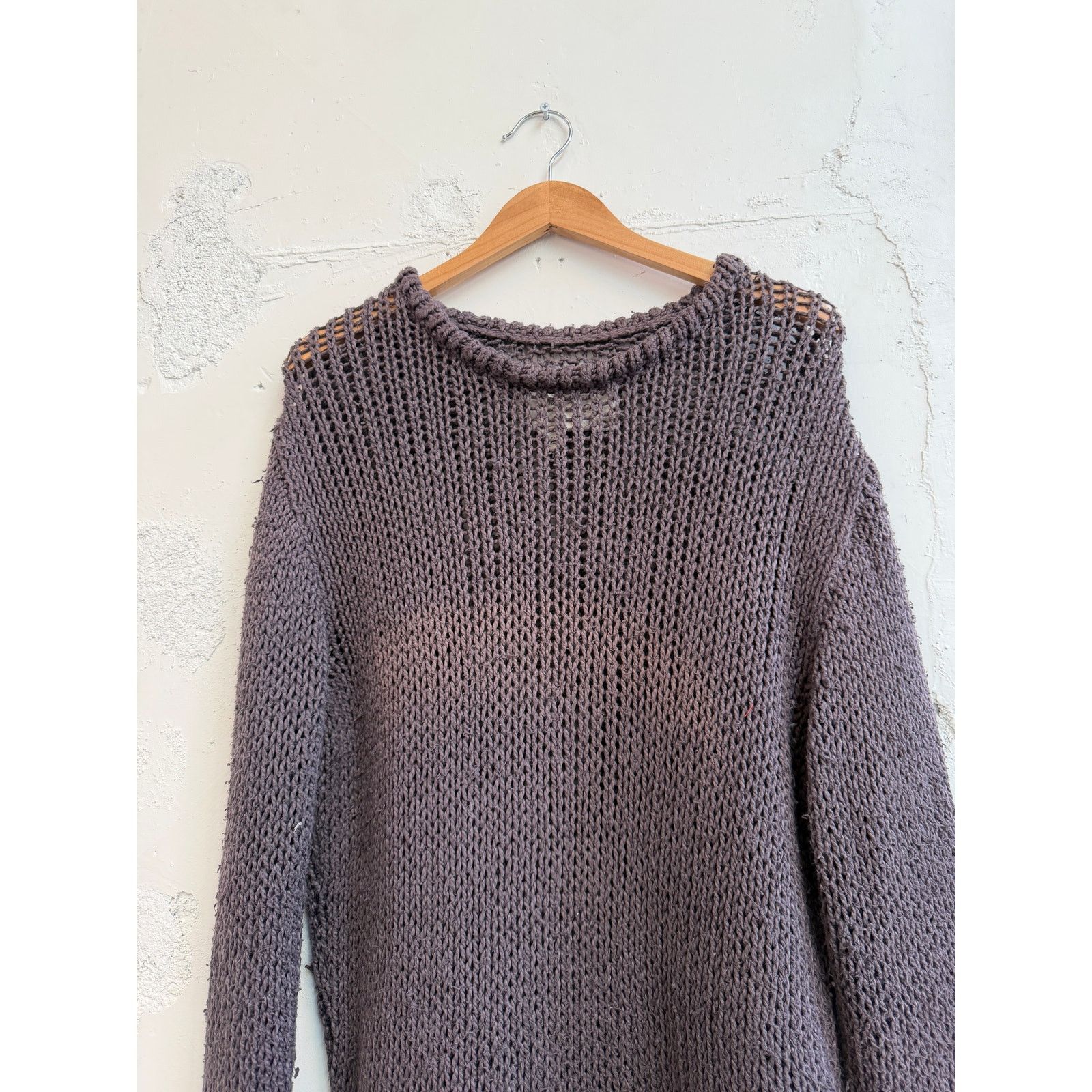 Greg Lauren Greg Lauren Loose Knitted Fisherman Crewneck Sweater Size US M / EU 48-50 / 2 - 4 Thumbnail