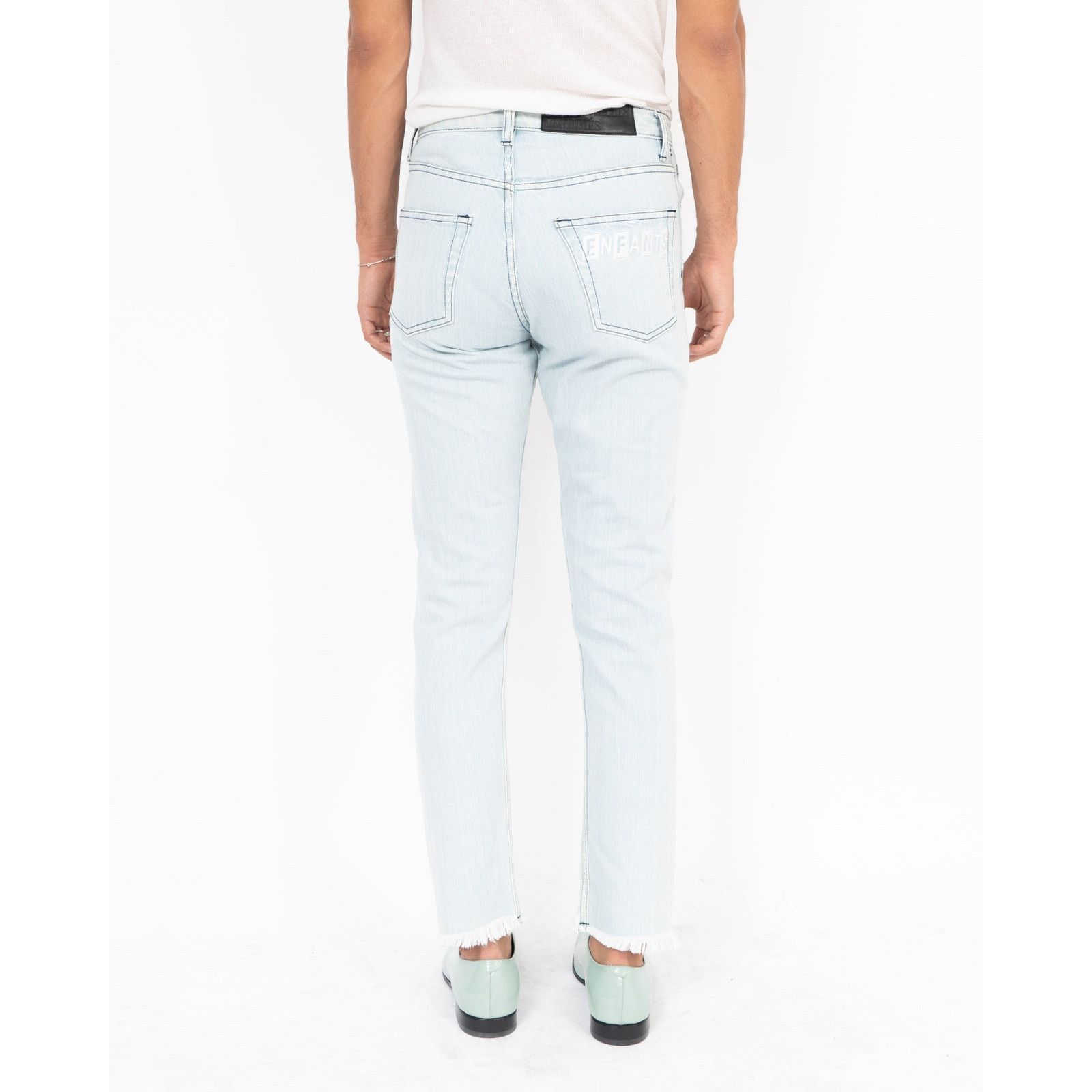 Enfants Riches Deprimes Embroidered Light Blue Denim Size US 30 / EU 46 - 5 Thumbnail