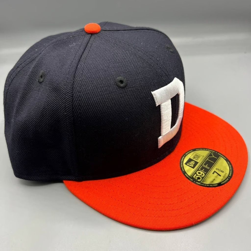 New Era Detroit Tigers Hat Men 7 5/8 59Fifty New Era MLB Fitted Cap Size ONE SIZE - 2 Thumbnail