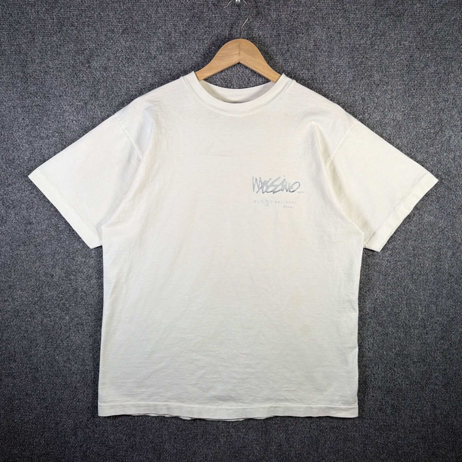 Mossimo Vintage Mossimo Shirt Mens Medium White 90s Stussy Sun Size US M / EU 48-50 / 2 - 5 Thumbnail