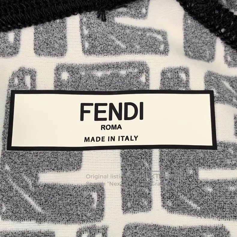 Other Fendi Color-Blocked Logo Letter Full-Print Long Sleeve Sho Size XS / US 0-2 / IT 36-38 - 6 Thumbnail