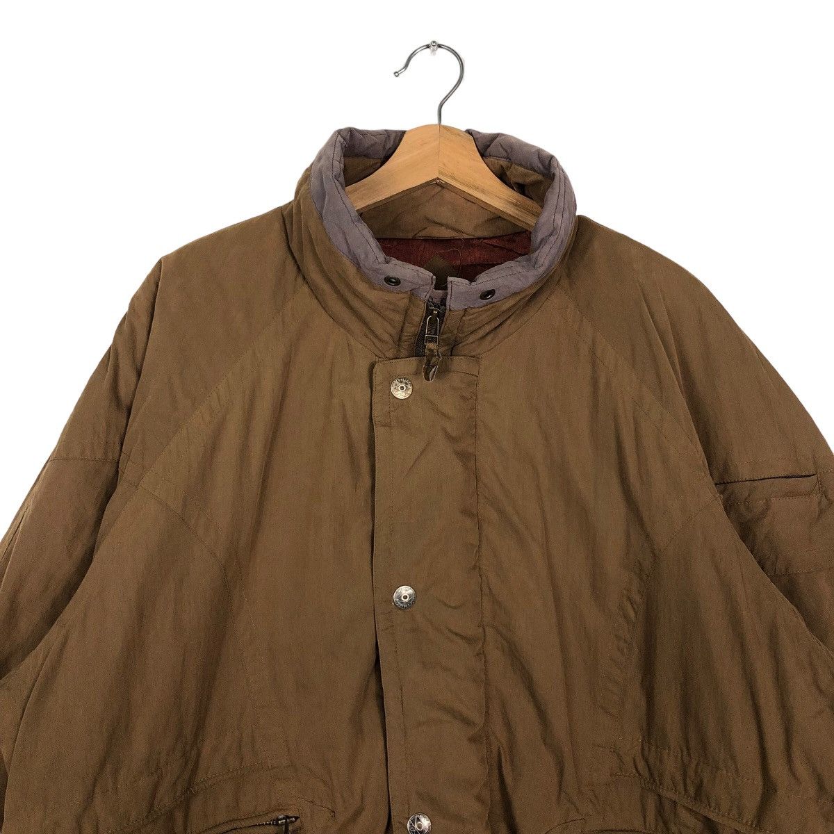 Japanese Brand Vintage Light Puffer Down Bomber Jacket Menlo’s Modes Japan Size US M / EU 48-50 / 2 - 2 Thumbnail