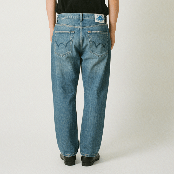 Edwin Vintage 90s Edwin Japan Loose Jeans Denim Bottom Pants Size US 34 / EU 50 - 1 Thumbnail