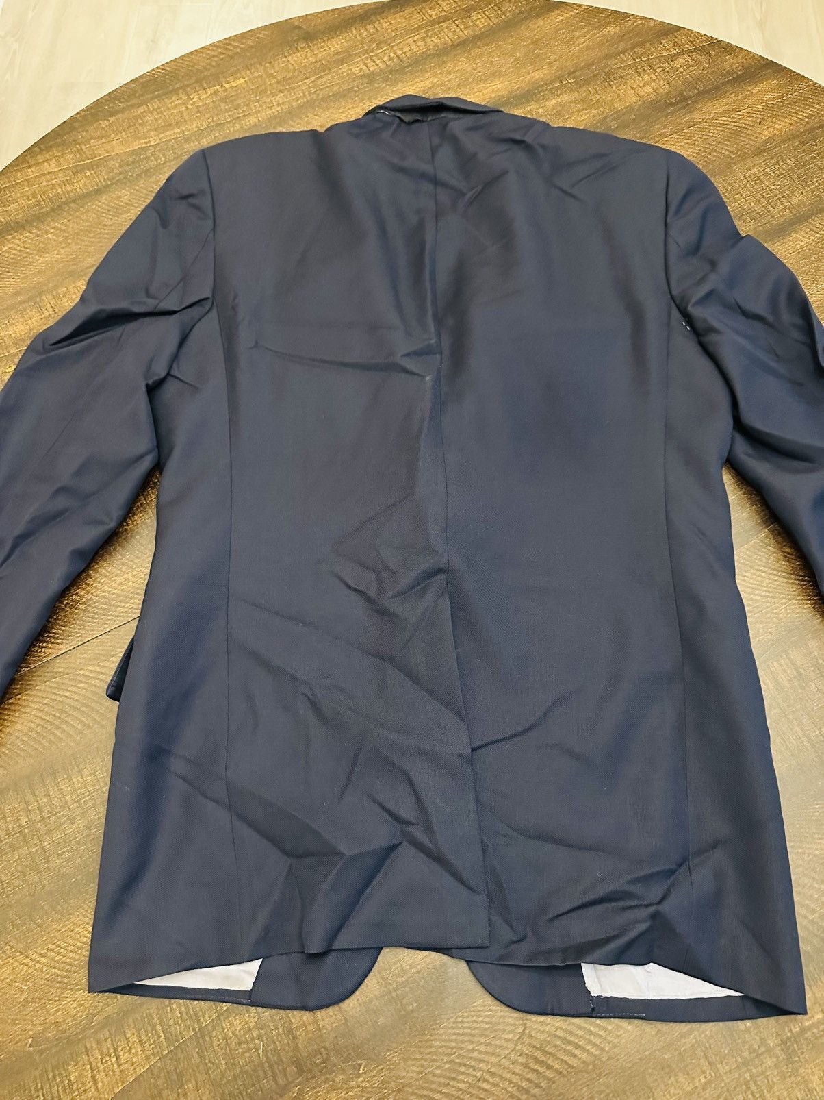 Burberry Burberrys Vtg Suit Jacket Mens 42 Single Breasted 100% Wool Size 42R - 13 Thumbnail