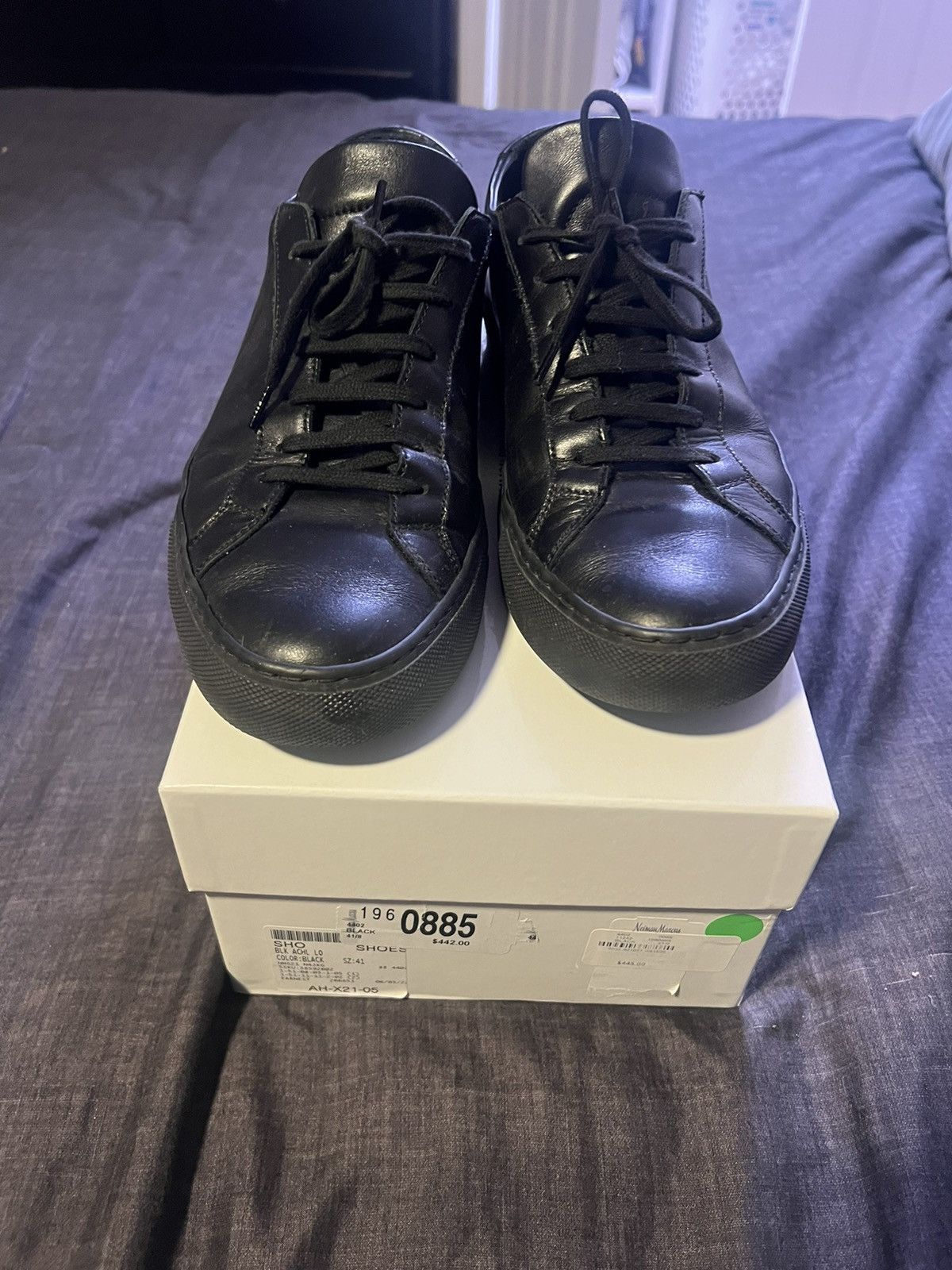 image of Common Projects Size 41 Shoes in Black, Men's