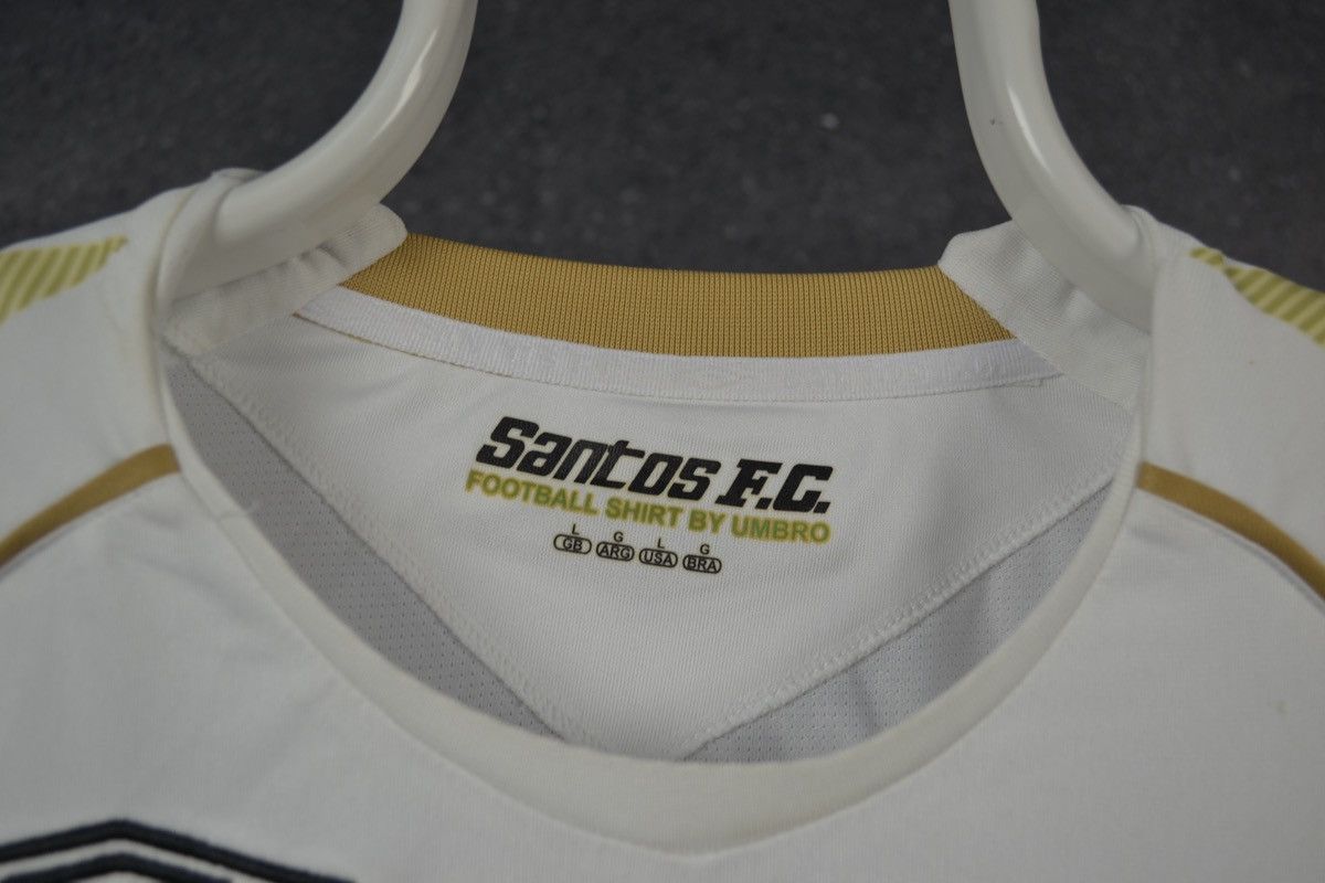 Umbro Vintage Santos FC Brazil 2007 2008 soccer jersey Umbro Size US L / EU 52-54 / 3 - 9 Thumbnail