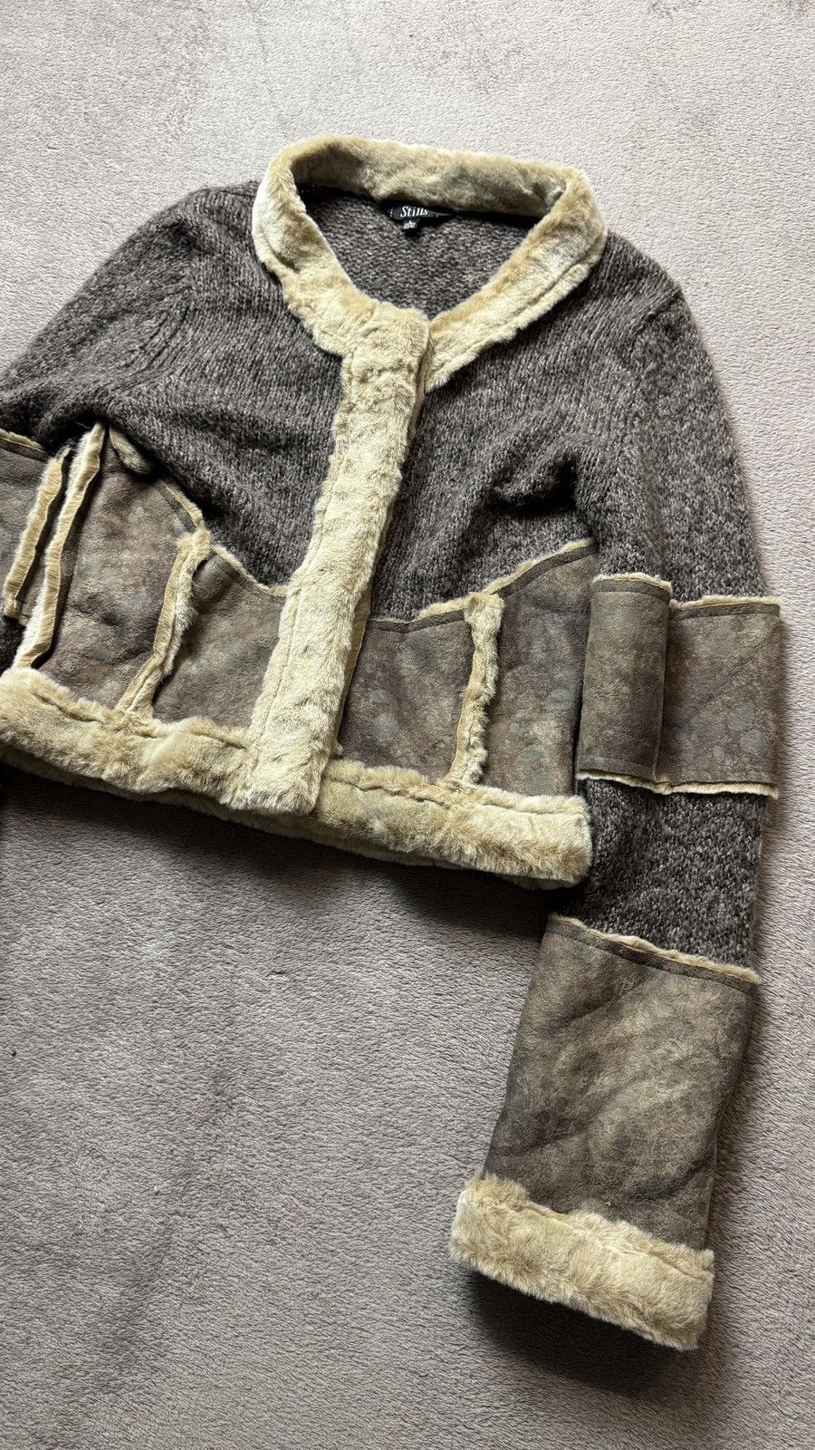 Hysteric Glamour Y2K Faux Fur Wool Jacket balenciaga Playboi ifsixwasnine LGB Size US M / EU 48-50 / 2 - 4 Thumbnail