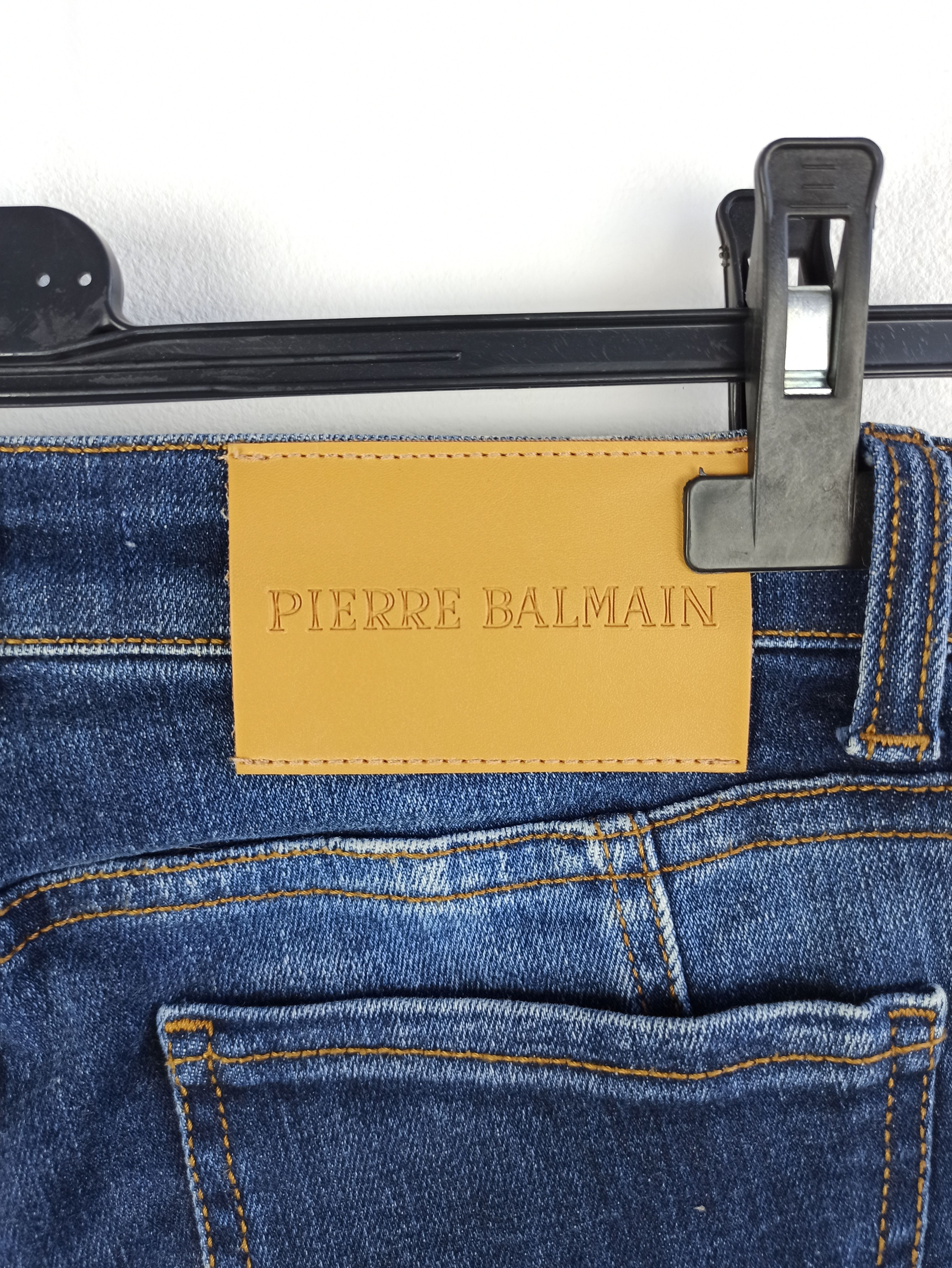 Balmain Balmain Blue Jeans Size 28" / US 6 / IT 42 - 4 Thumbnail