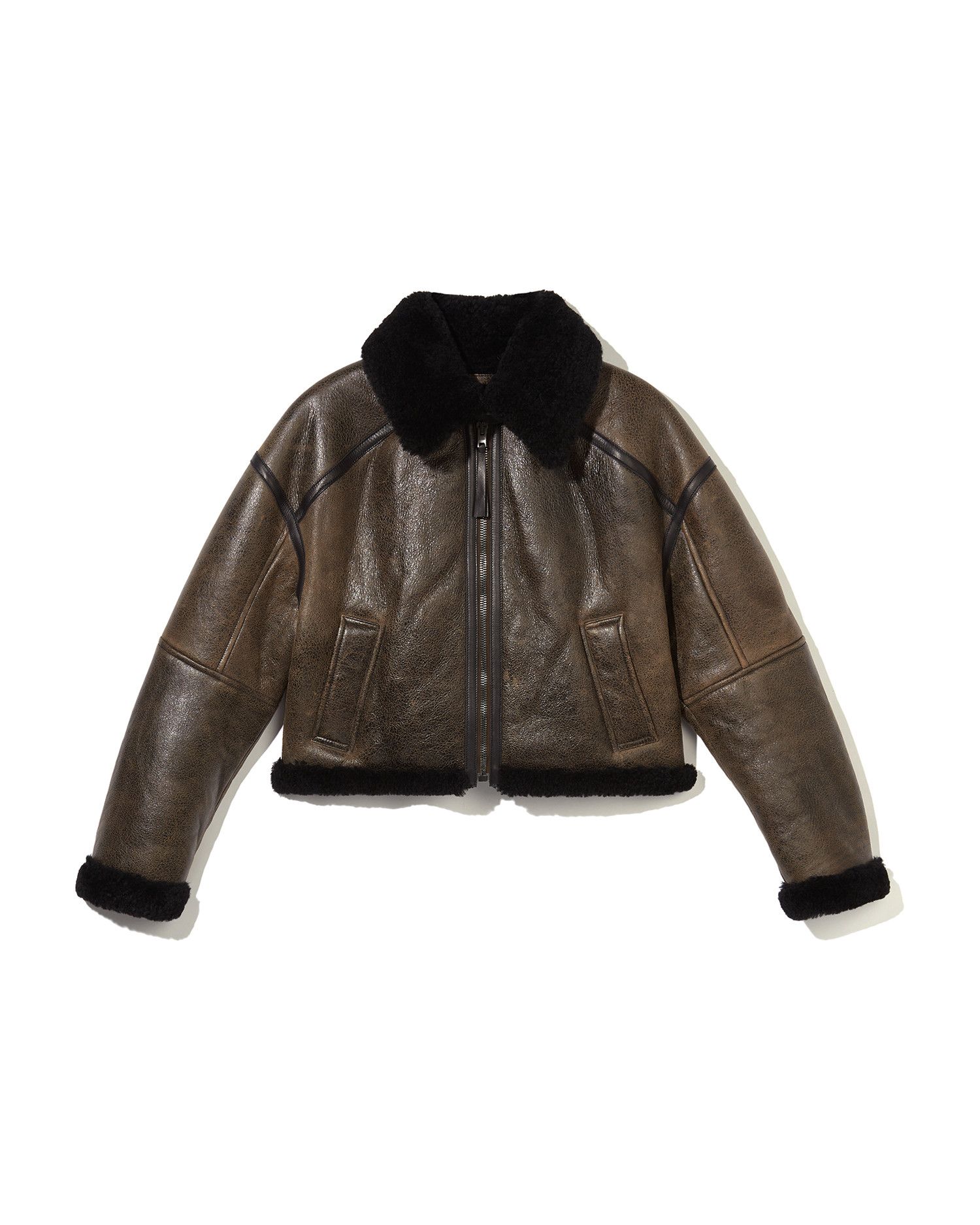 Acne Studios Acne Studios Shearling Aviator Jacket Size L / US 10 / IT 46 - 1 Thumbnail