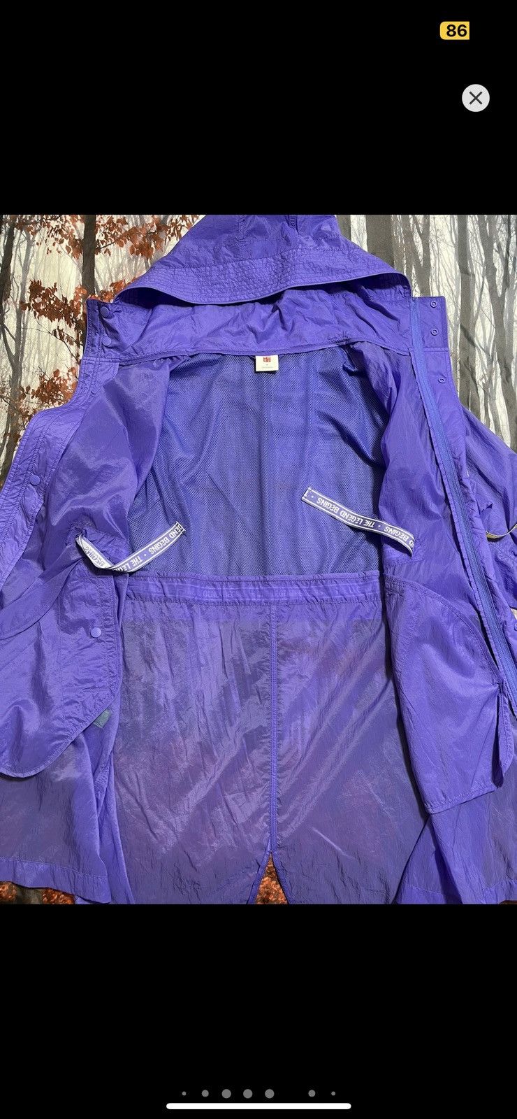 Li-Ning ***FINAL DROP***RARE 00s LI NING PACKABLE NYLON FISHTAIL M Size US M / EU 48-50 / 2 - 10 Thumbnail