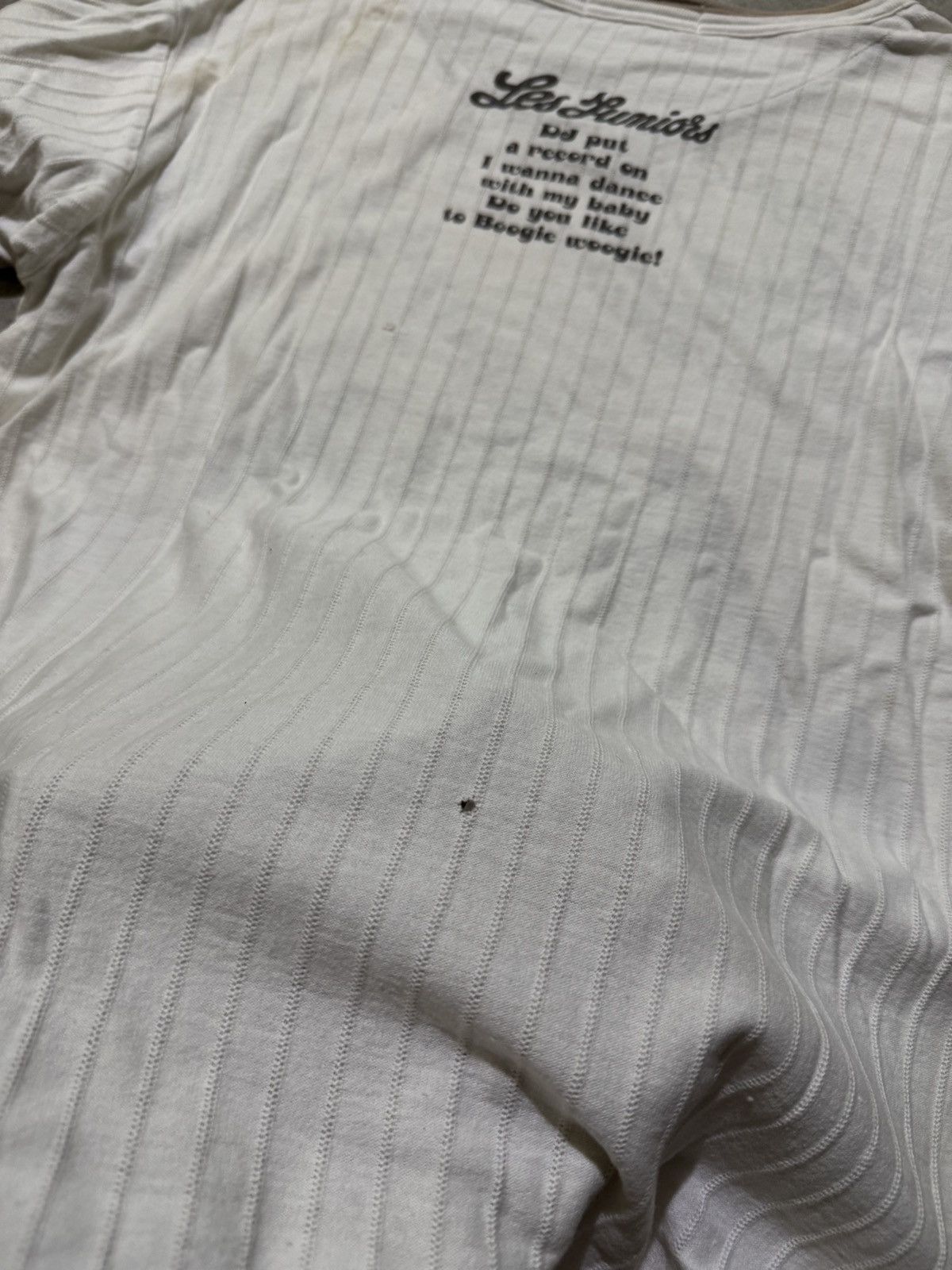 Hysteric Glamour Y2k 31040=Homme double layer ifsixwasnine poem tshirt Size US M / EU 48-50 / 2 - 8 Thumbnail