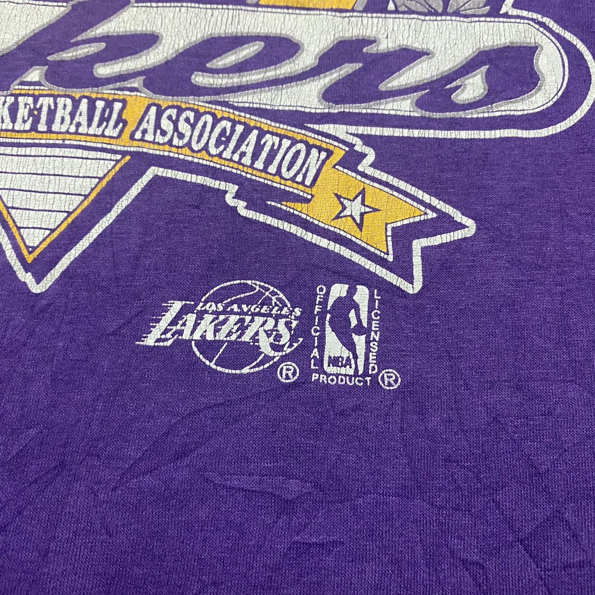 NBA Vintage 80s Los Angeles Lakers Shirt Size US L / EU 52-54 / 3 - 4 Thumbnail