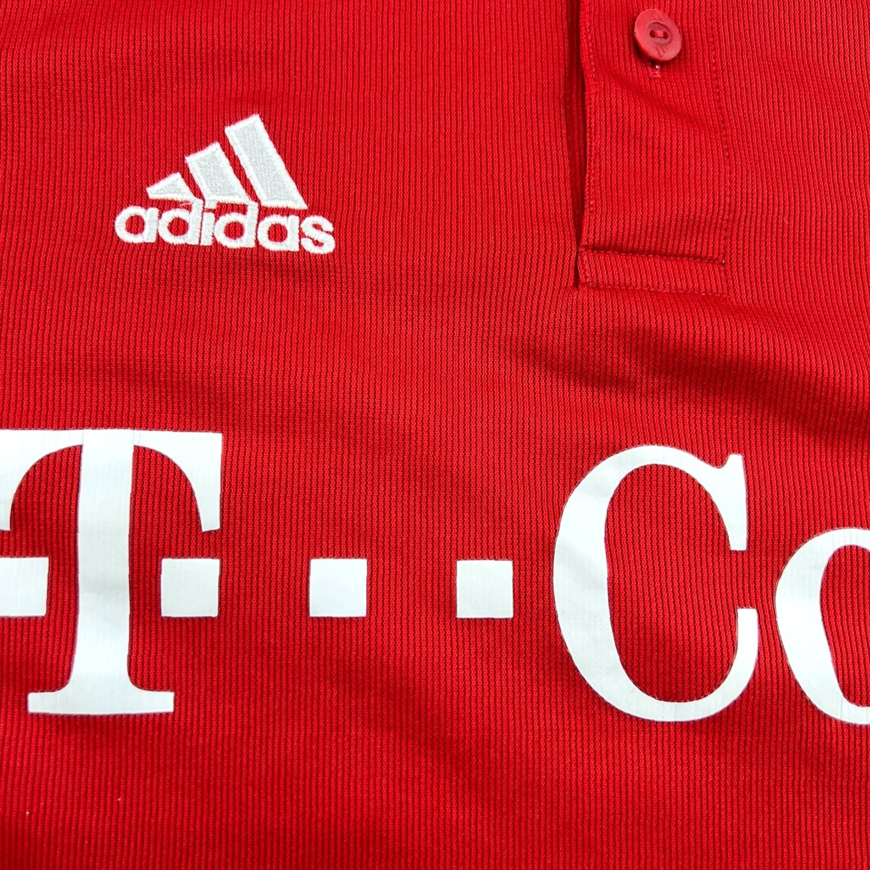 Adidas adidas Bayern Munich Jersey Football Mens XL Red Short Sleeve T-Shirt 2005 2006 Home Schweinsteiger Team Jersey Mens Size US XL / EU 56 / 4 - 4 Thumbnail