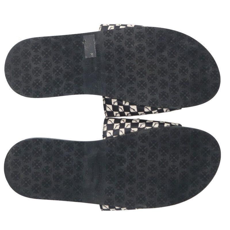 Chrome Hearts 42 Chrome Hearts Matty Boy Chomper Patch slipper sandal Size US 9 / EU 42 - 4 Thumbnail