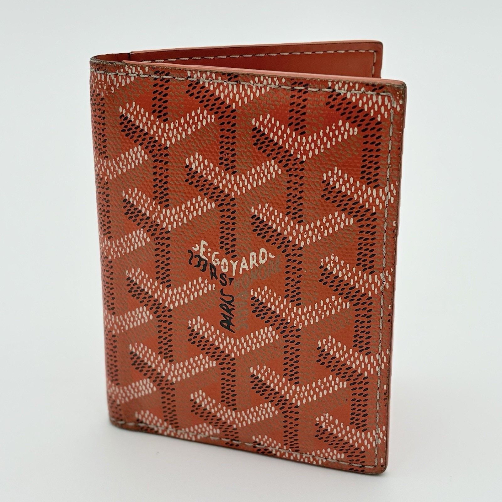 Goyard Goyard Saint Marc Card Holder Wallet ' Orange ' | AUTHENTIC! Size ONE SIZE - 1 Thumbnail